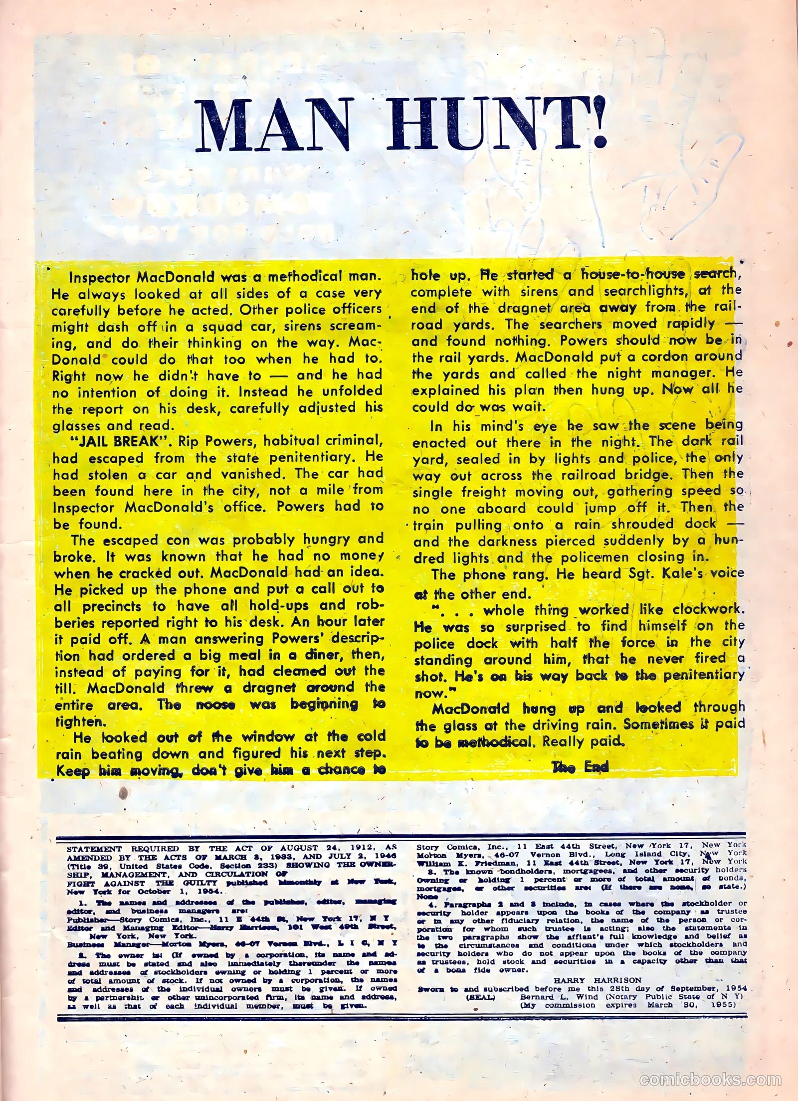 Fight Against the Guilty #23 (1955) — page 27 of 36
