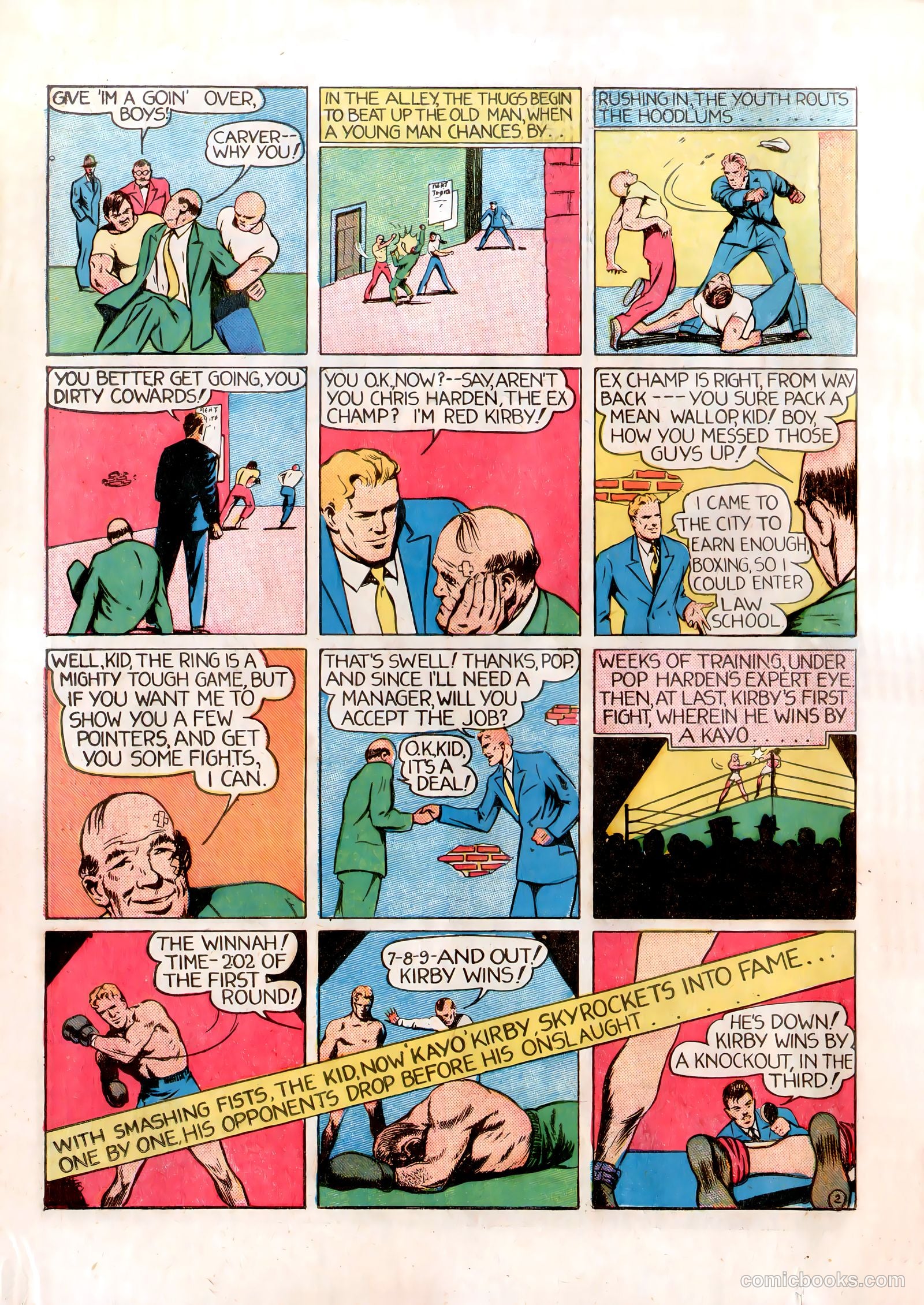 Fight Comics #1 (1940) — page 26 of 68