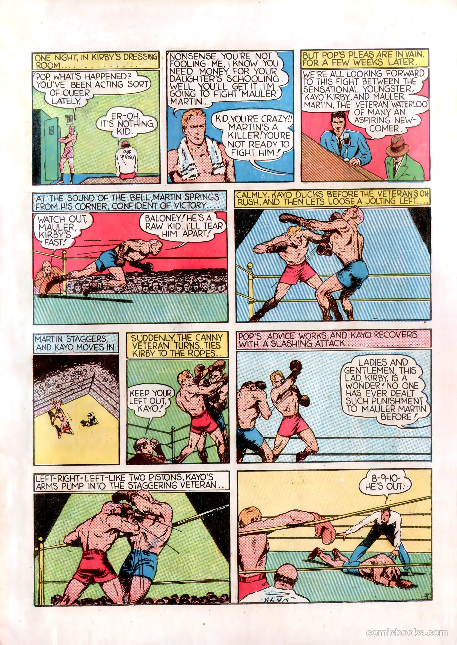 Fight Comics #1 (1940) — page 27 of 68