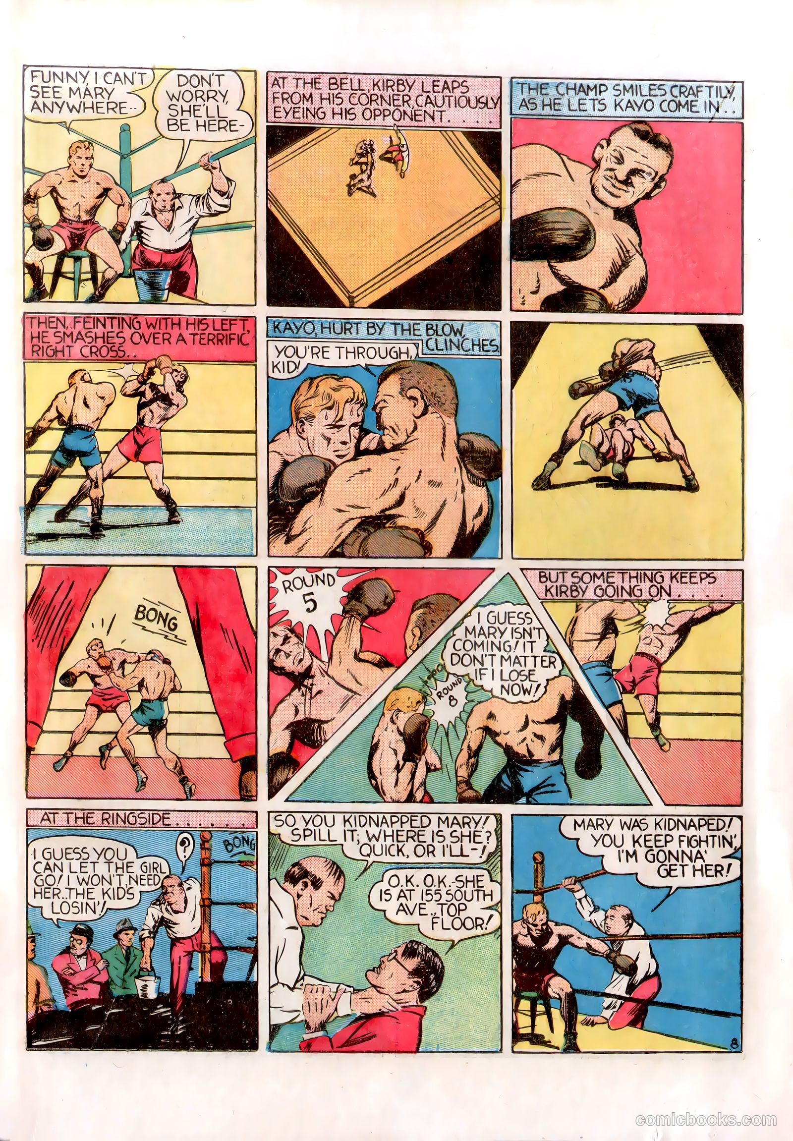 Fight Comics #1 (1940) — page 32 of 68