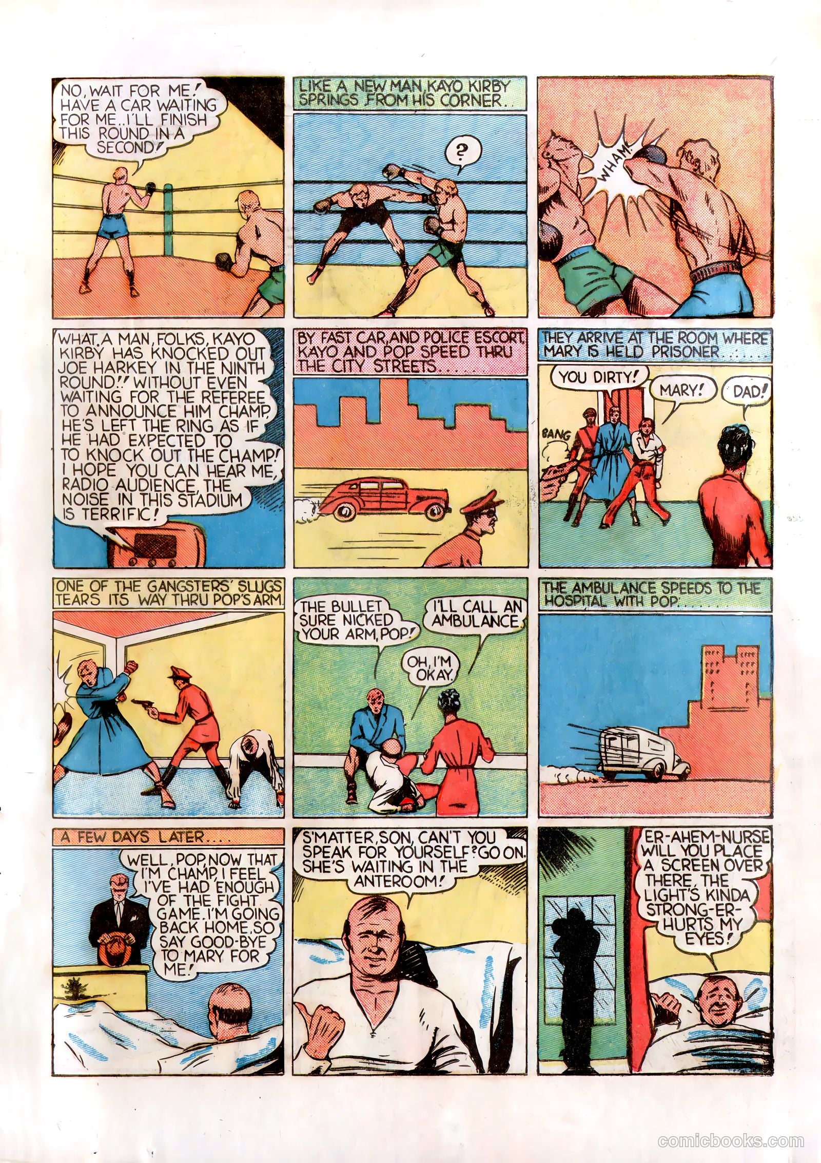 Fight Comics #1 (1940) — page 33 of 68