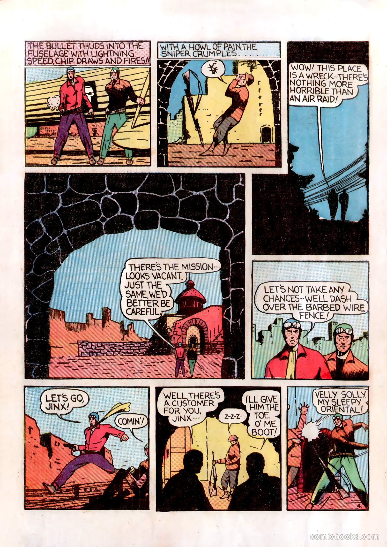 Fight Comics #1 (1940) — page 64 of 68