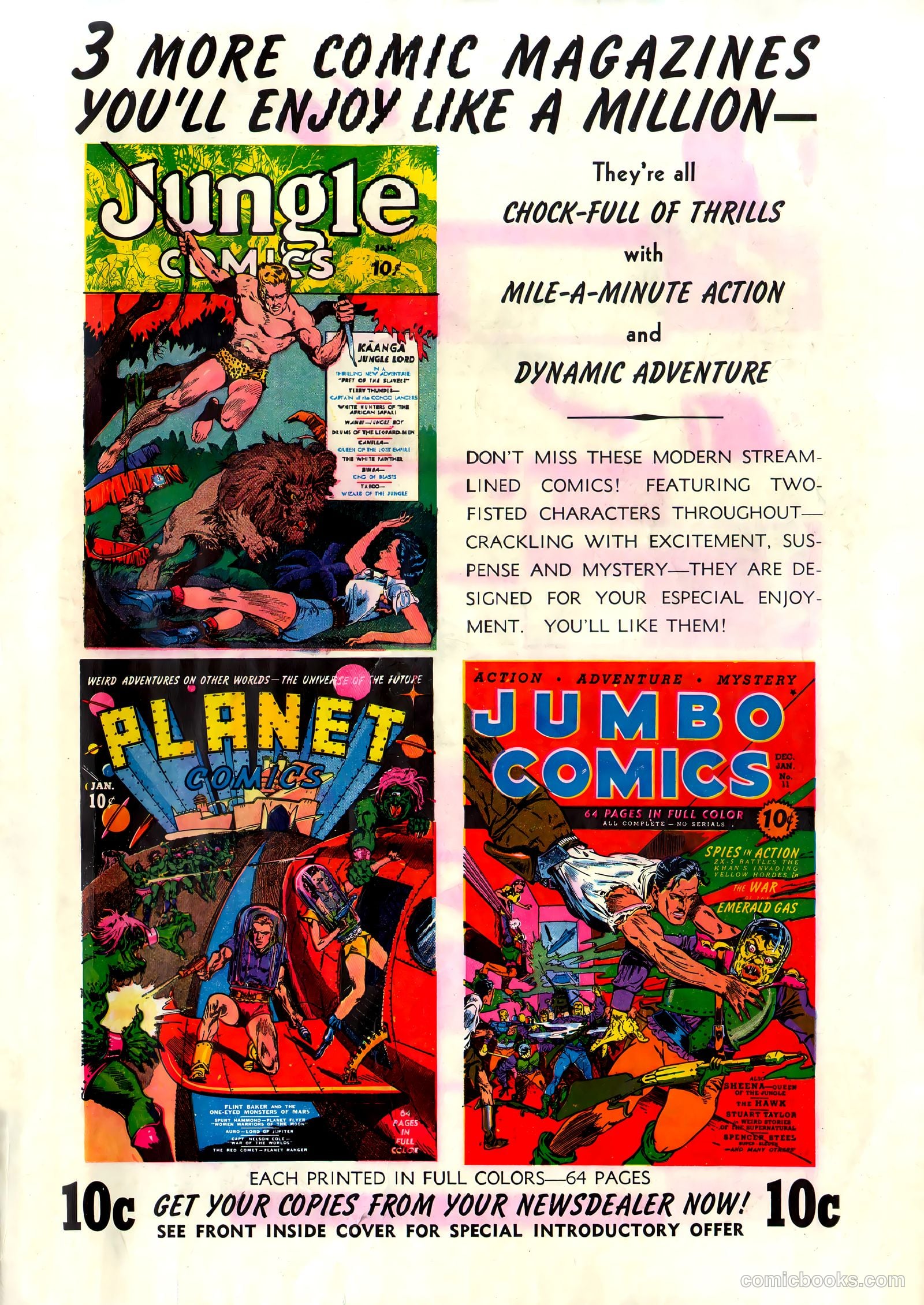 Fight Comics #1 (1940) — page 67 of 68