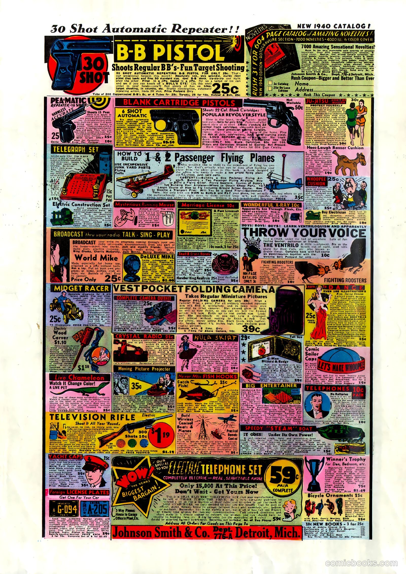 Fight Comics #1 (1940) — page 68 of 68