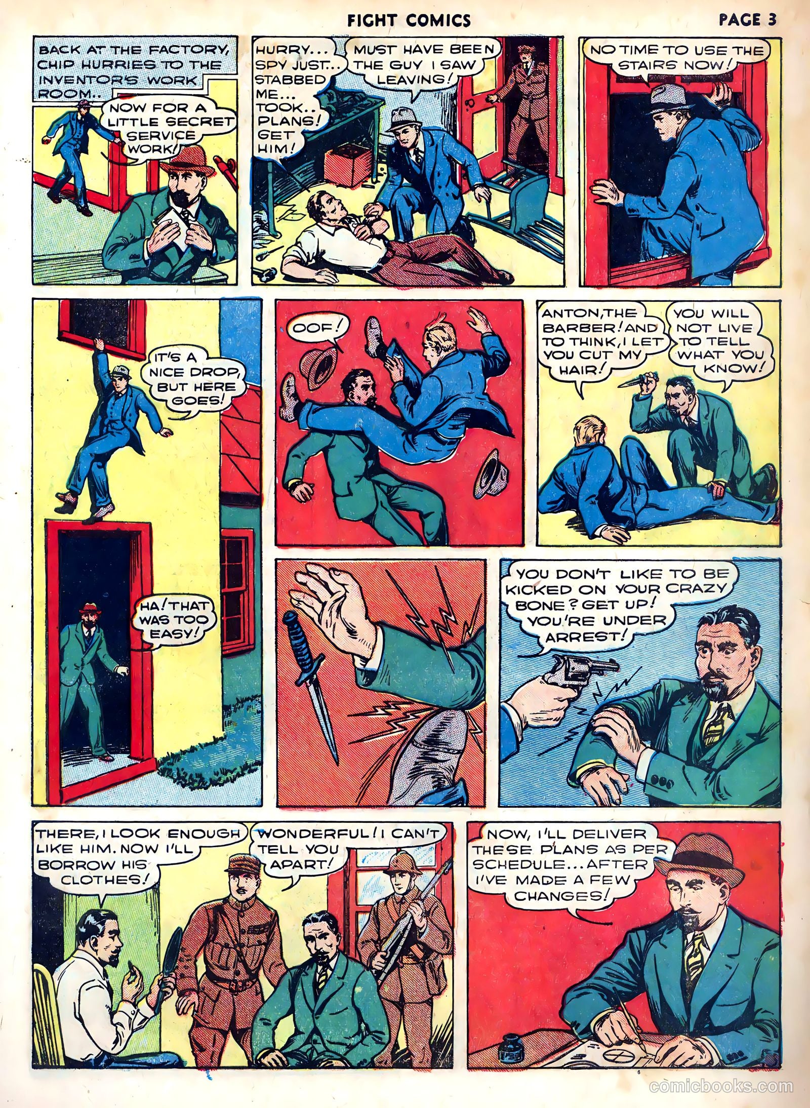 Fight Comics #10 (1940) — page 5 of 68