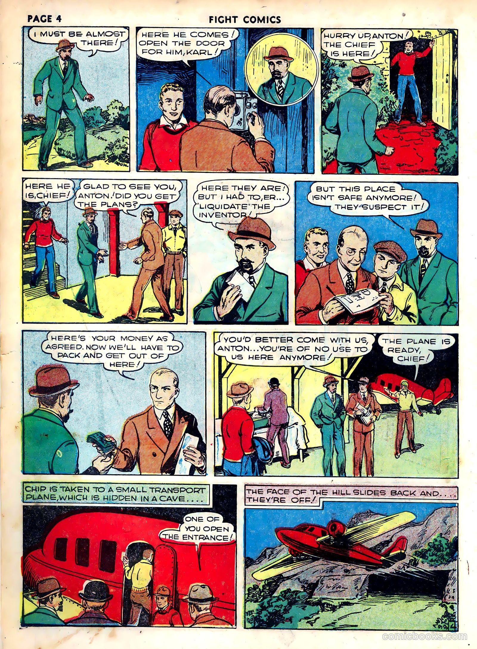 Fight Comics #10 (1940) — page 6 of 68