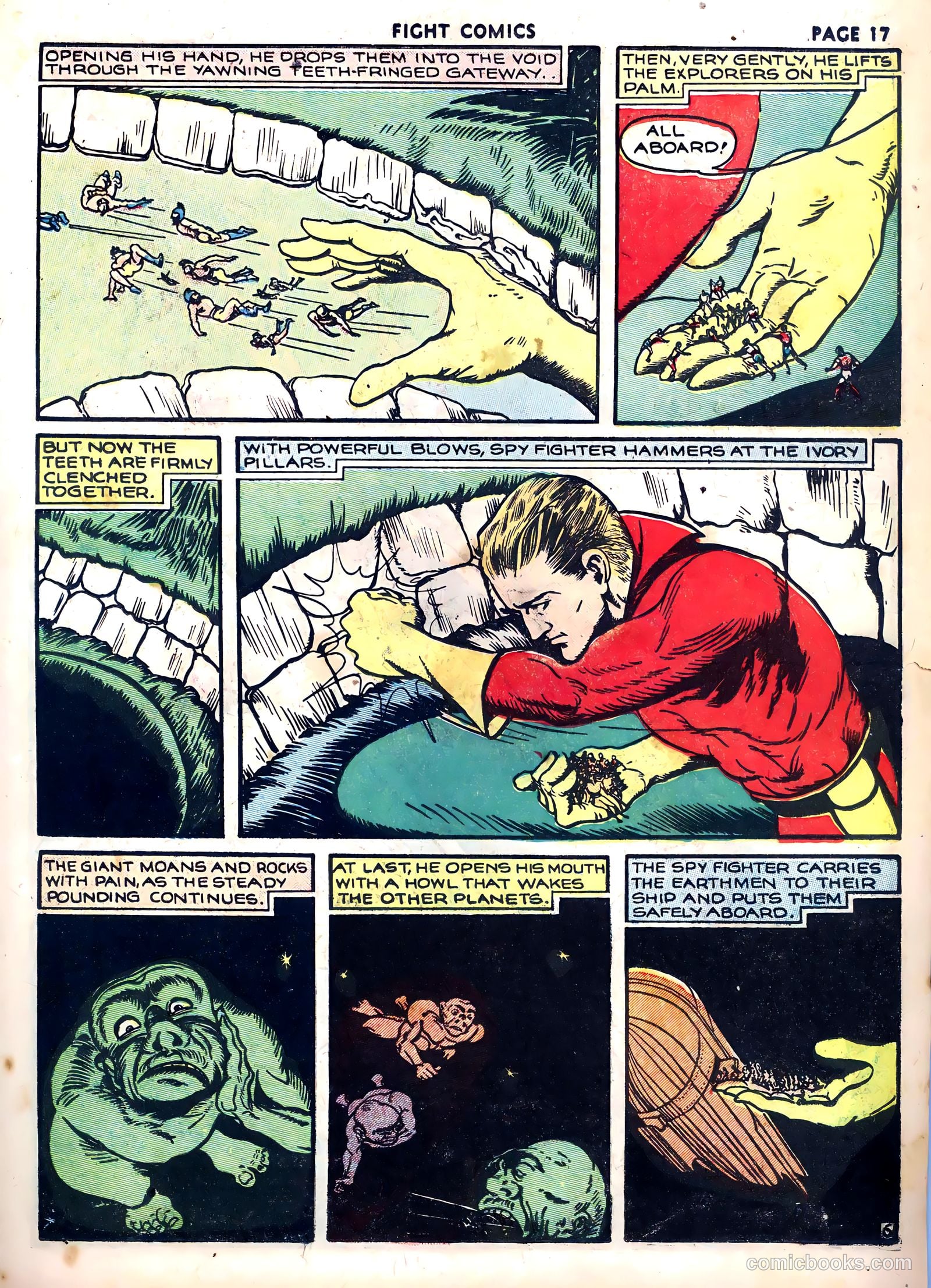 Fight Comics #10 (1940) — page 19 of 68