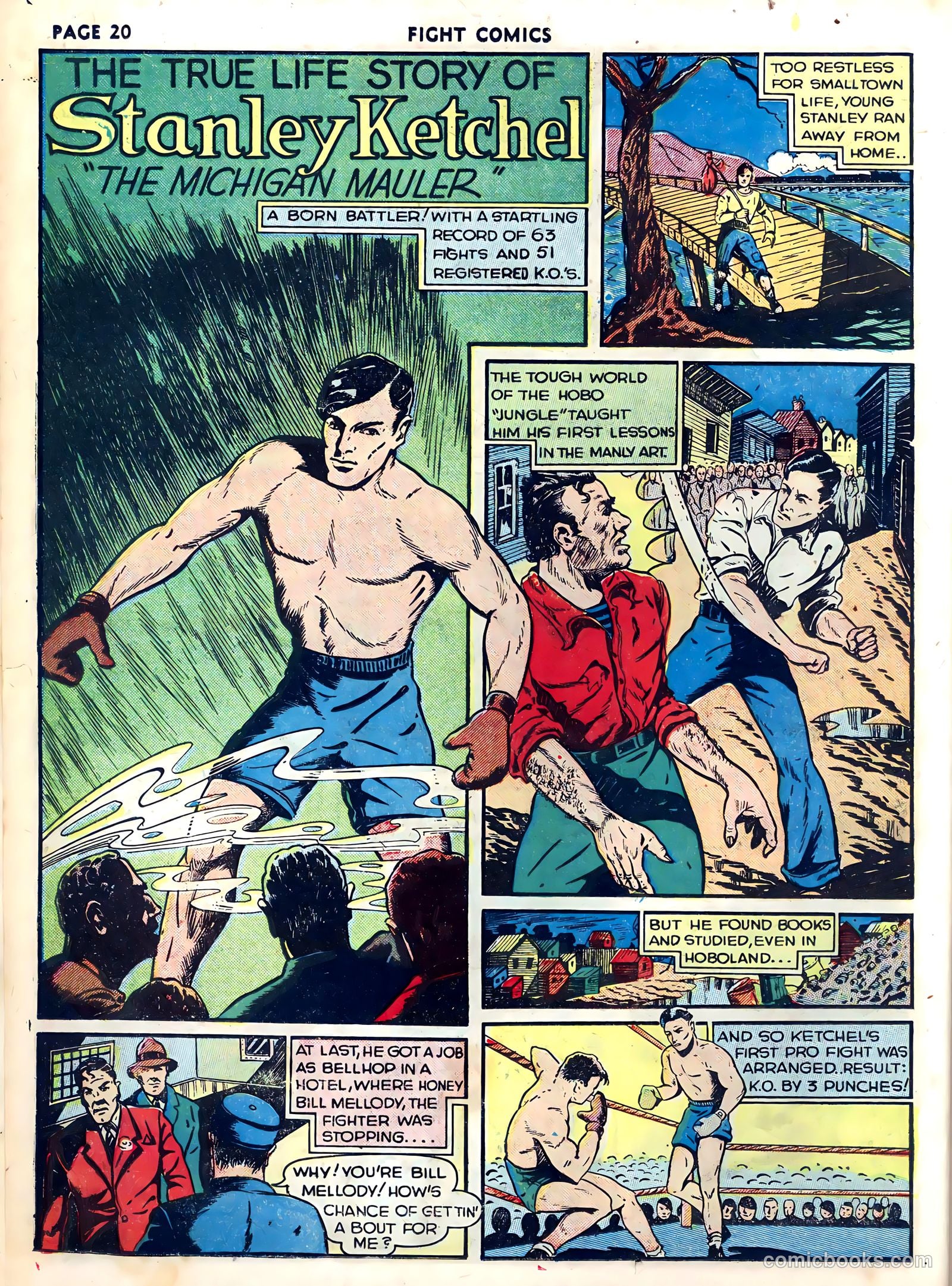 Fight Comics #10 (1940) — page 22 of 68