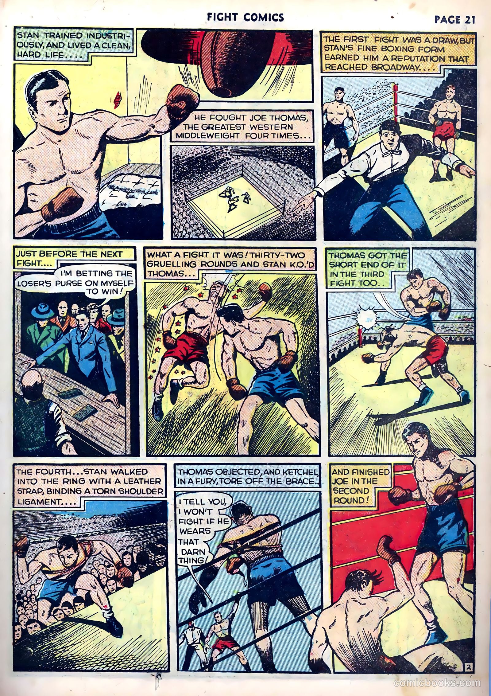 Fight Comics #10 (1940) — page 23 of 68