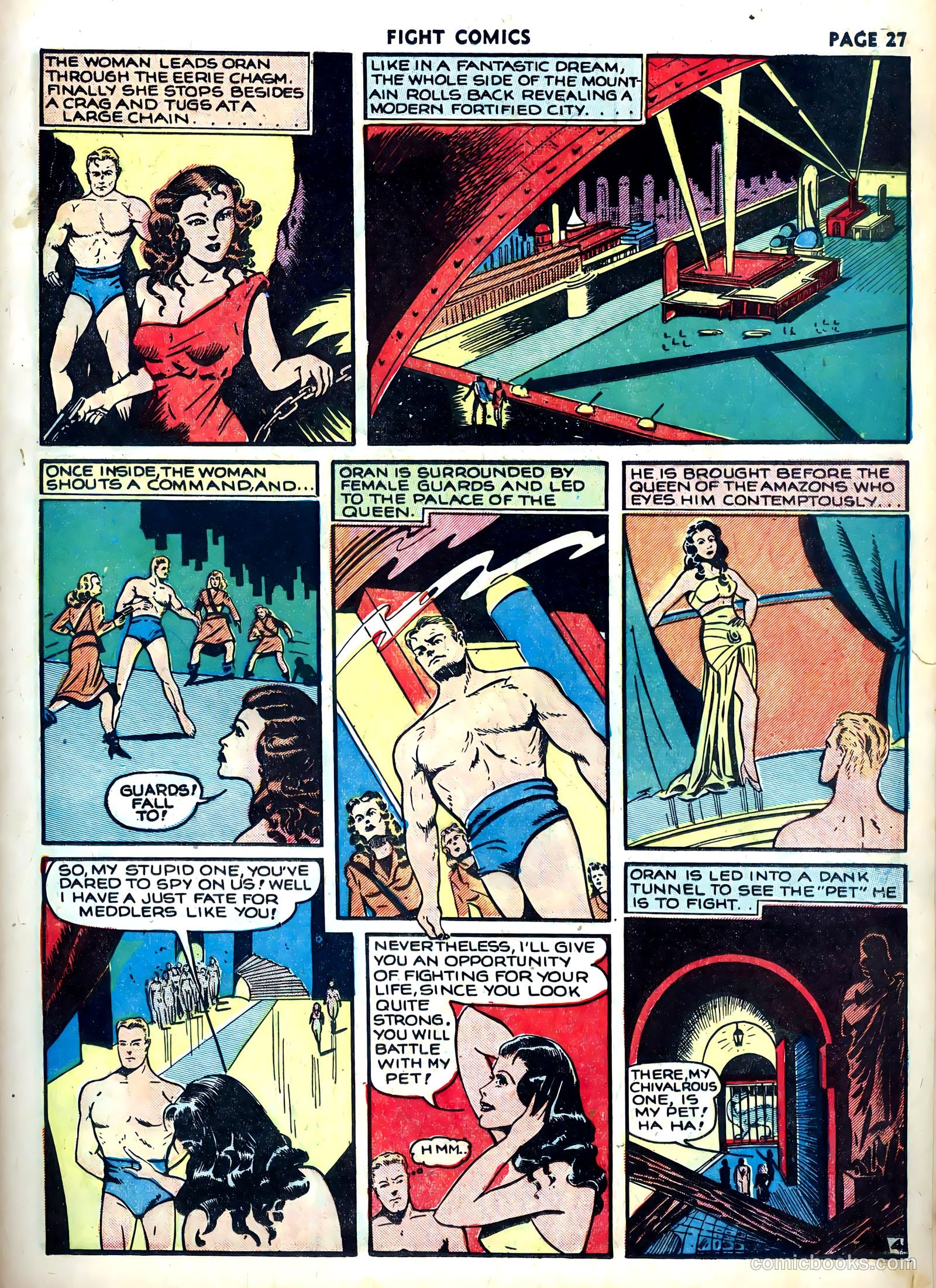 Fight Comics #10 (1940) — page 29 of 68
