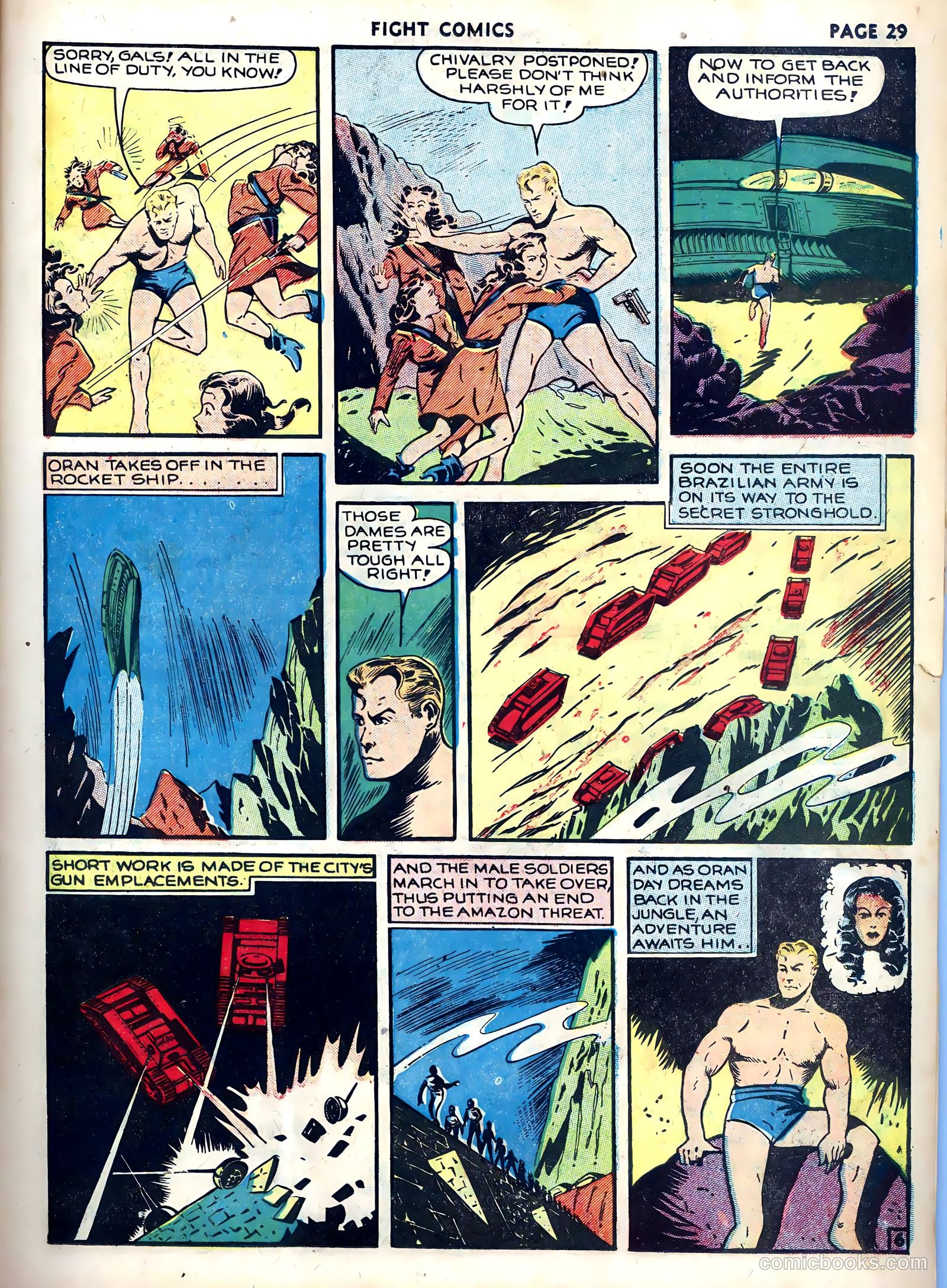 Fight Comics #10 (1940) — page 31 of 68