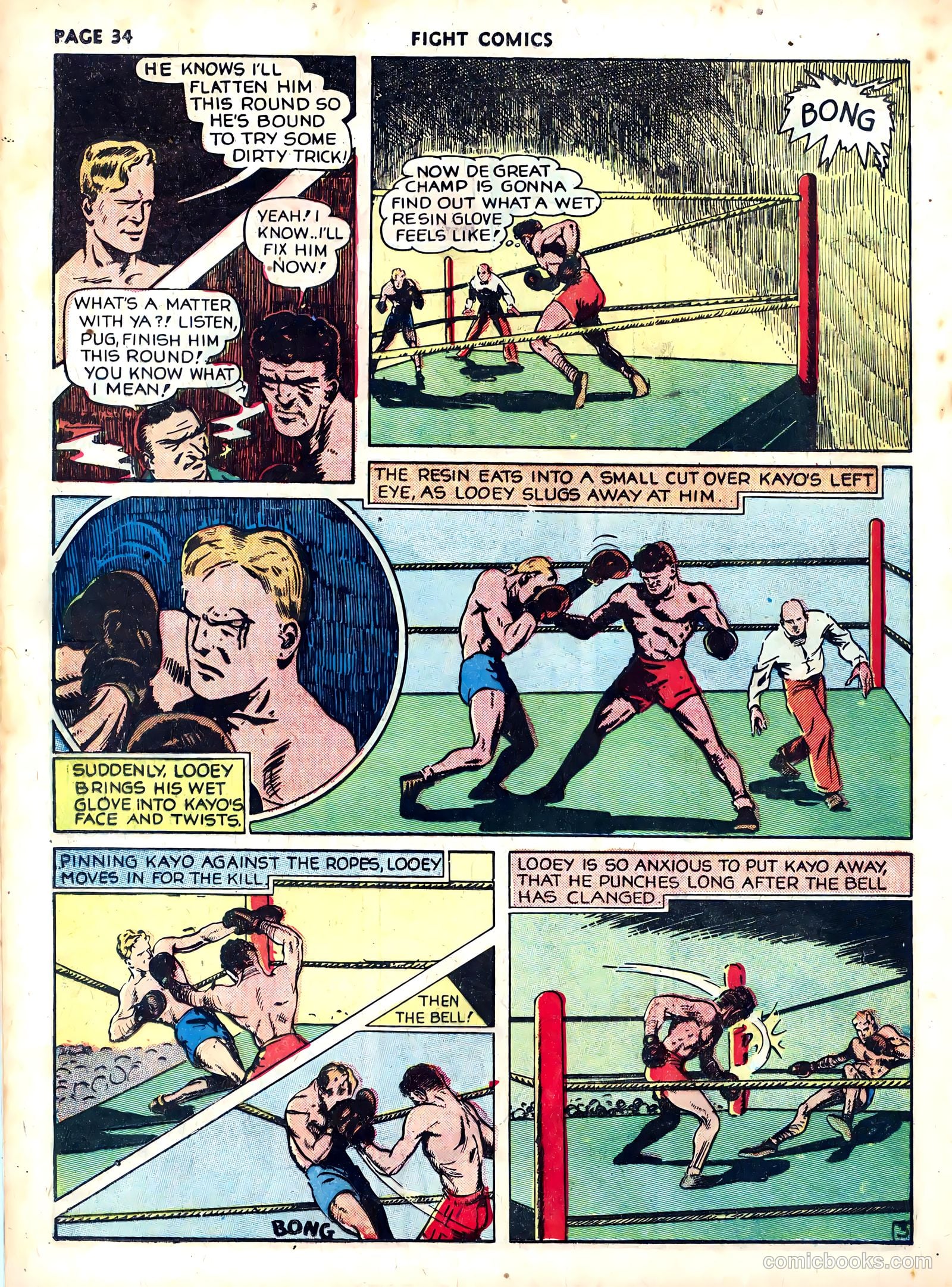 Fight Comics #10 (1940) — page 36 of 68