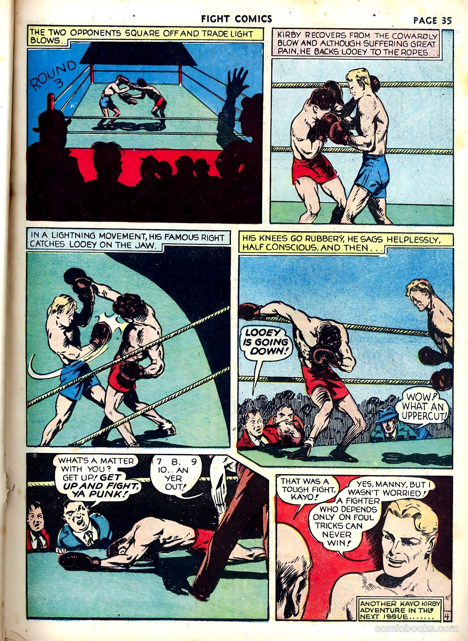 Fight Comics #10 (1940) — page 37 of 68