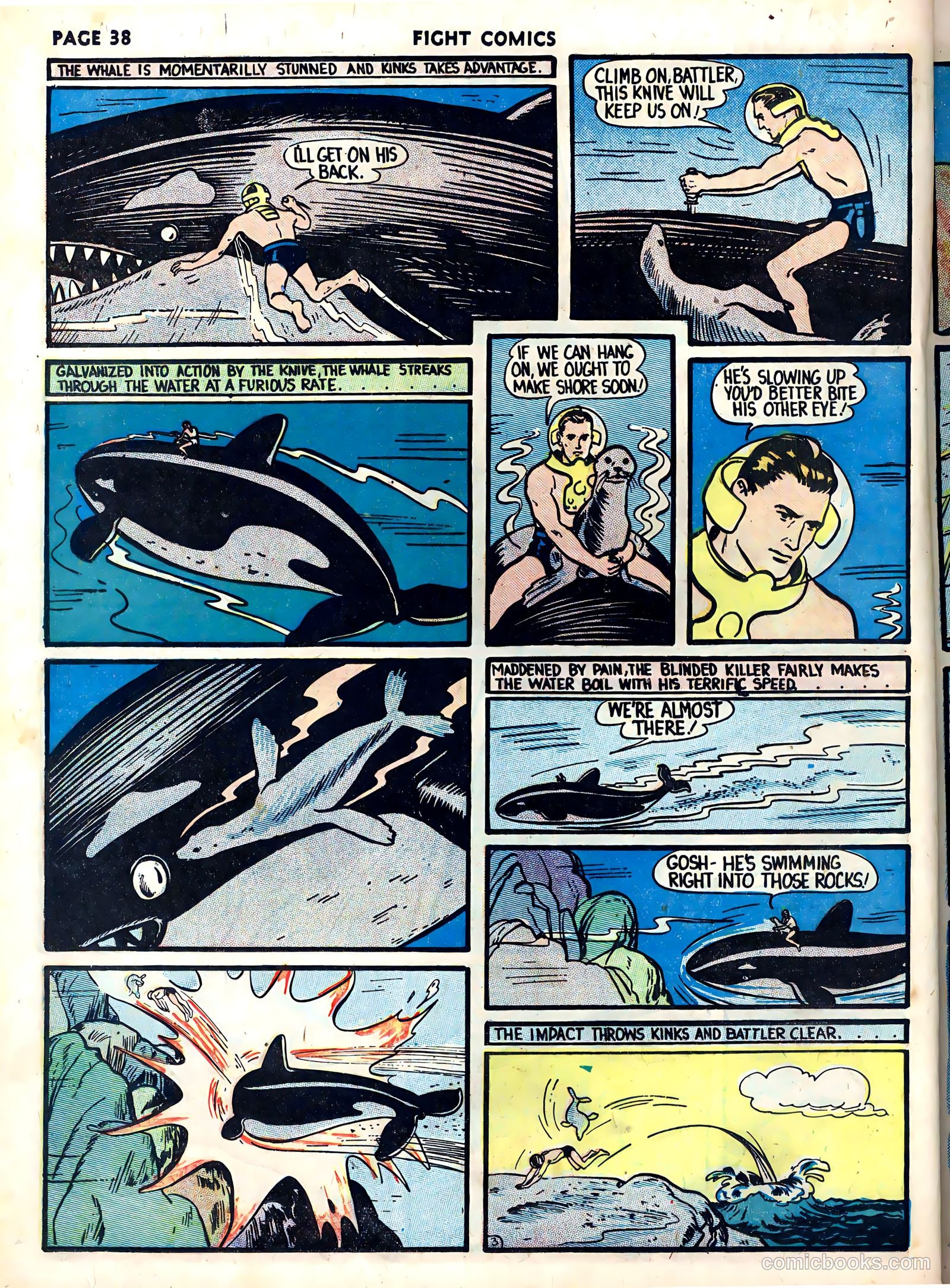 Fight Comics #10 (1940) — page 40 of 68