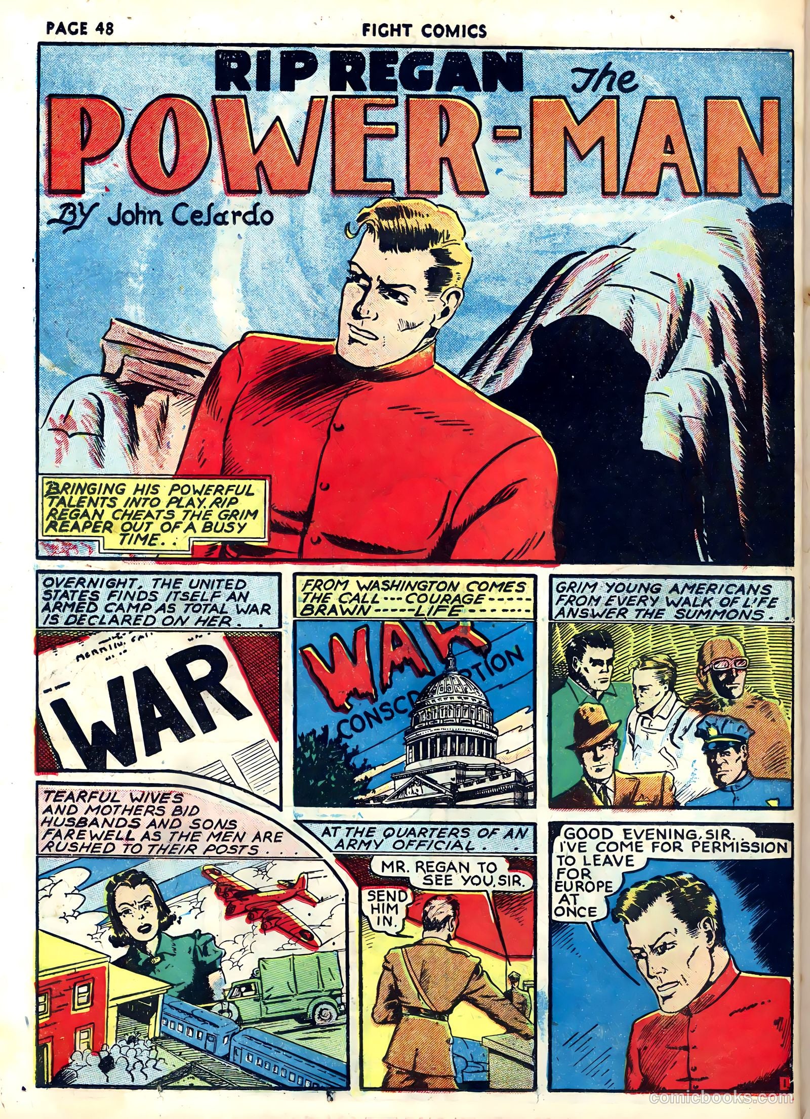 Fight Comics #10 (1940) — page 50 of 68
