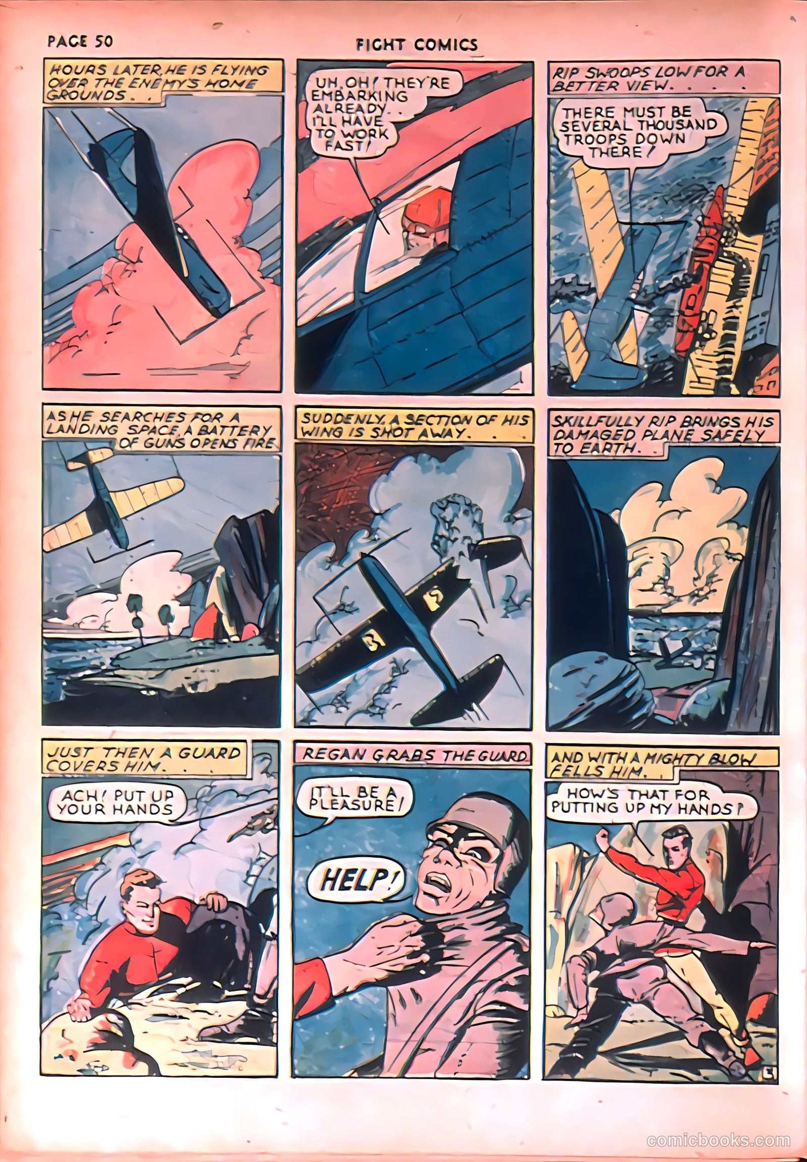 Fight Comics #10 (1940) — page 52 of 68