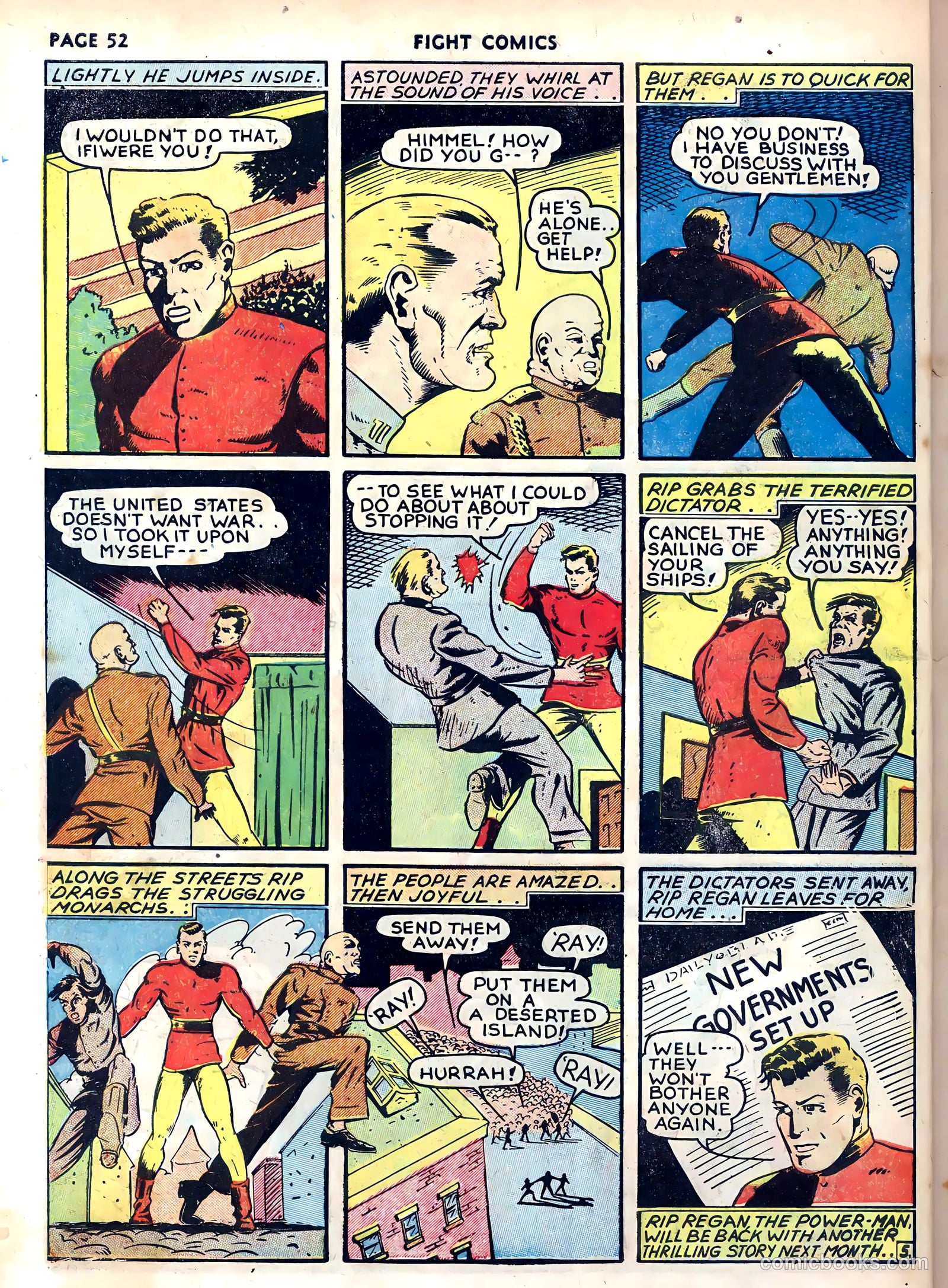 Fight Comics #10 (1940) — page 54 of 68