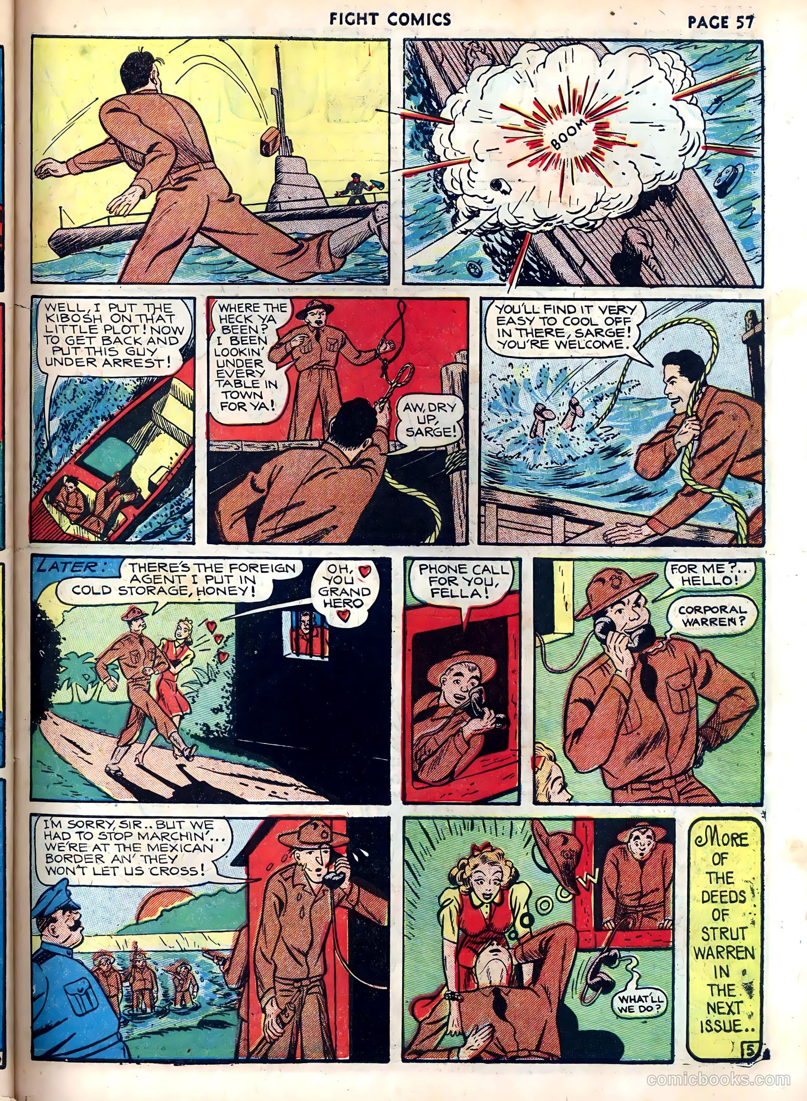 Fight Comics #10 (1940) — page 59 of 68