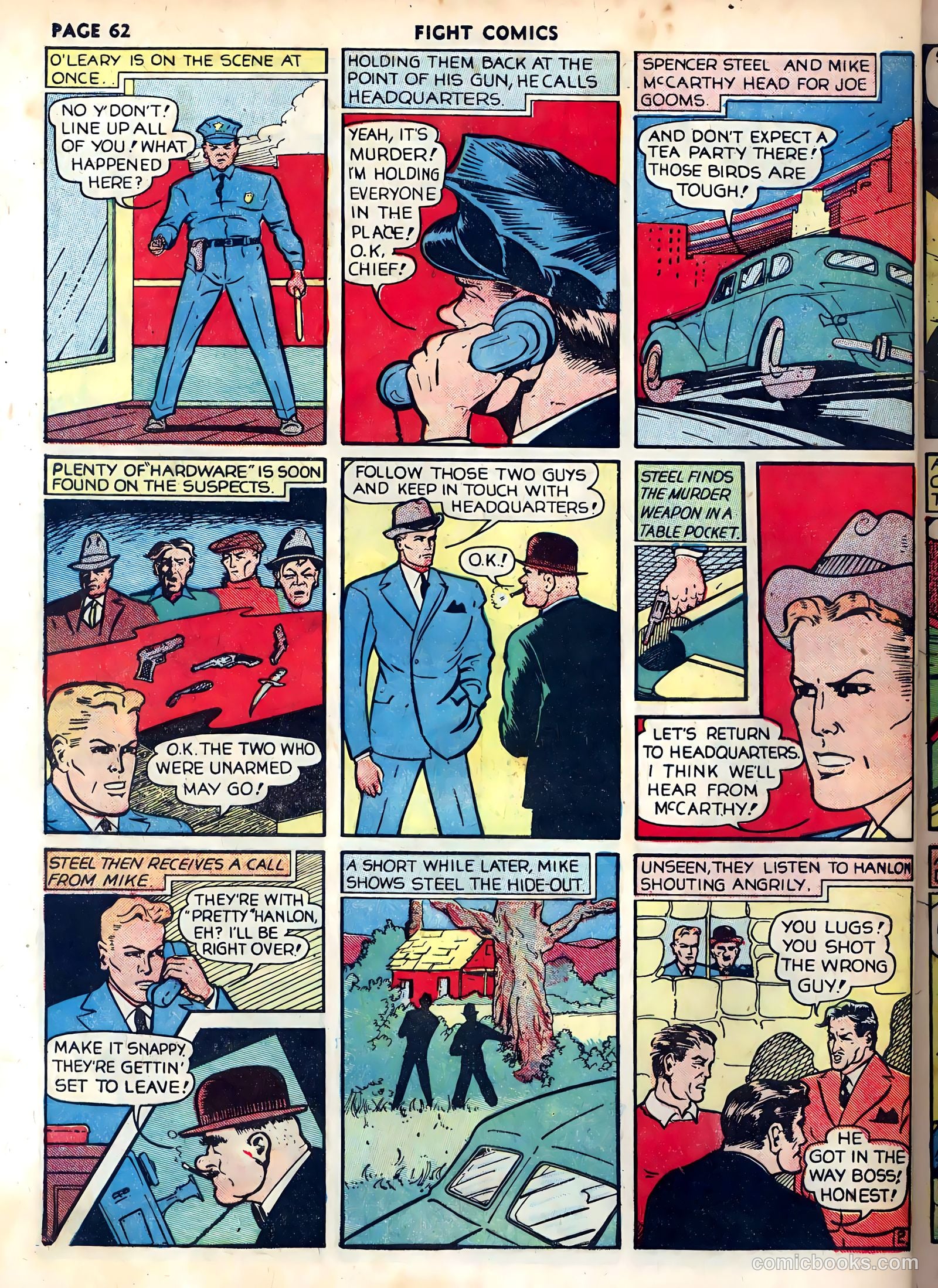 Fight Comics #10 (1940) — page 64 of 68