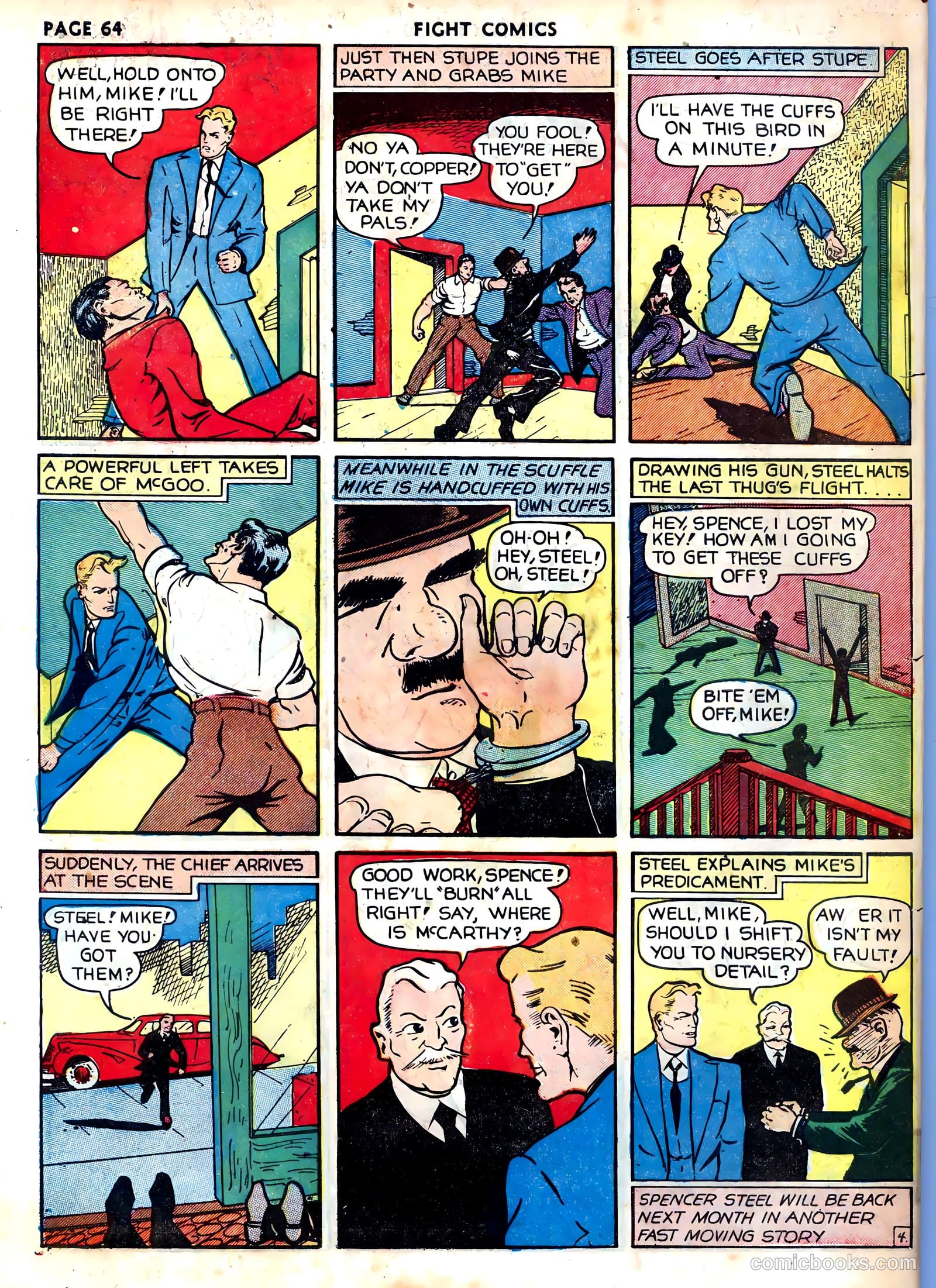 Fight Comics #10 (1940) — page 66 of 68
