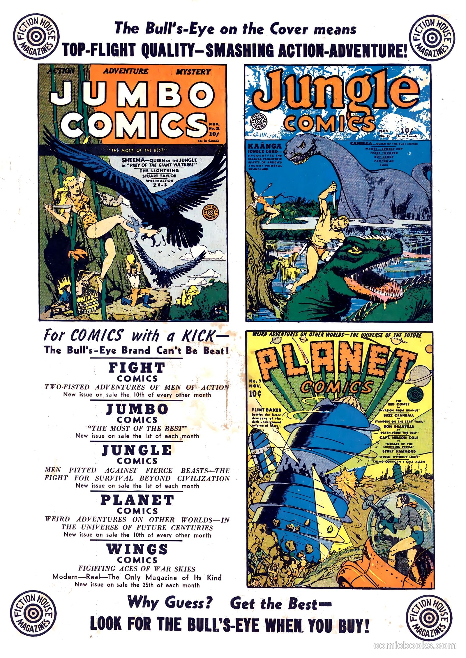 Fight Comics #10 (1940) — page 67 of 68