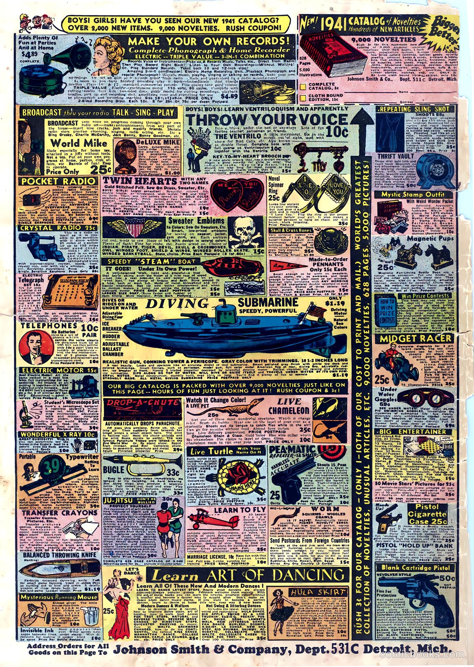 Fight Comics #10 (1940) — page 68 of 68
