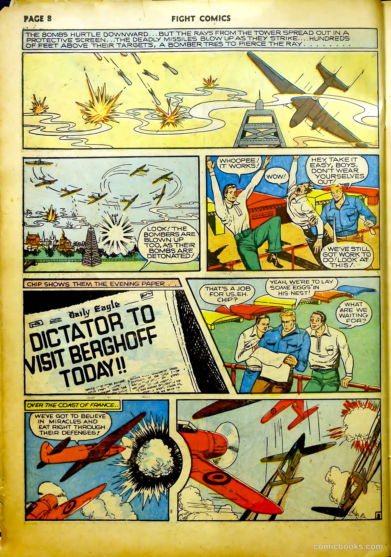 Fight Comics #11 (1941) — page 10 of 68