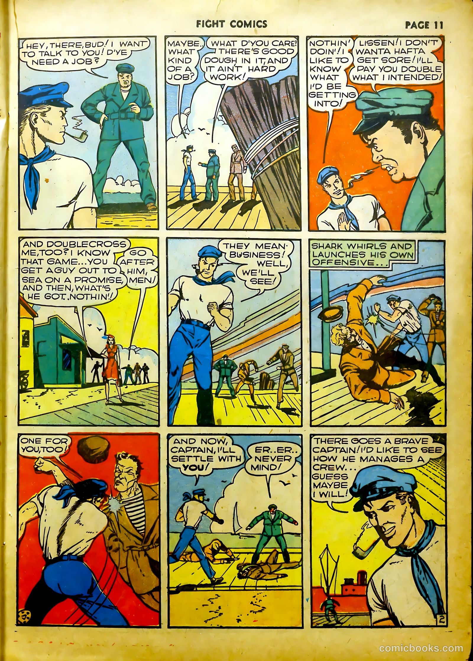 Fight Comics #11 (1941) — page 13 of 68