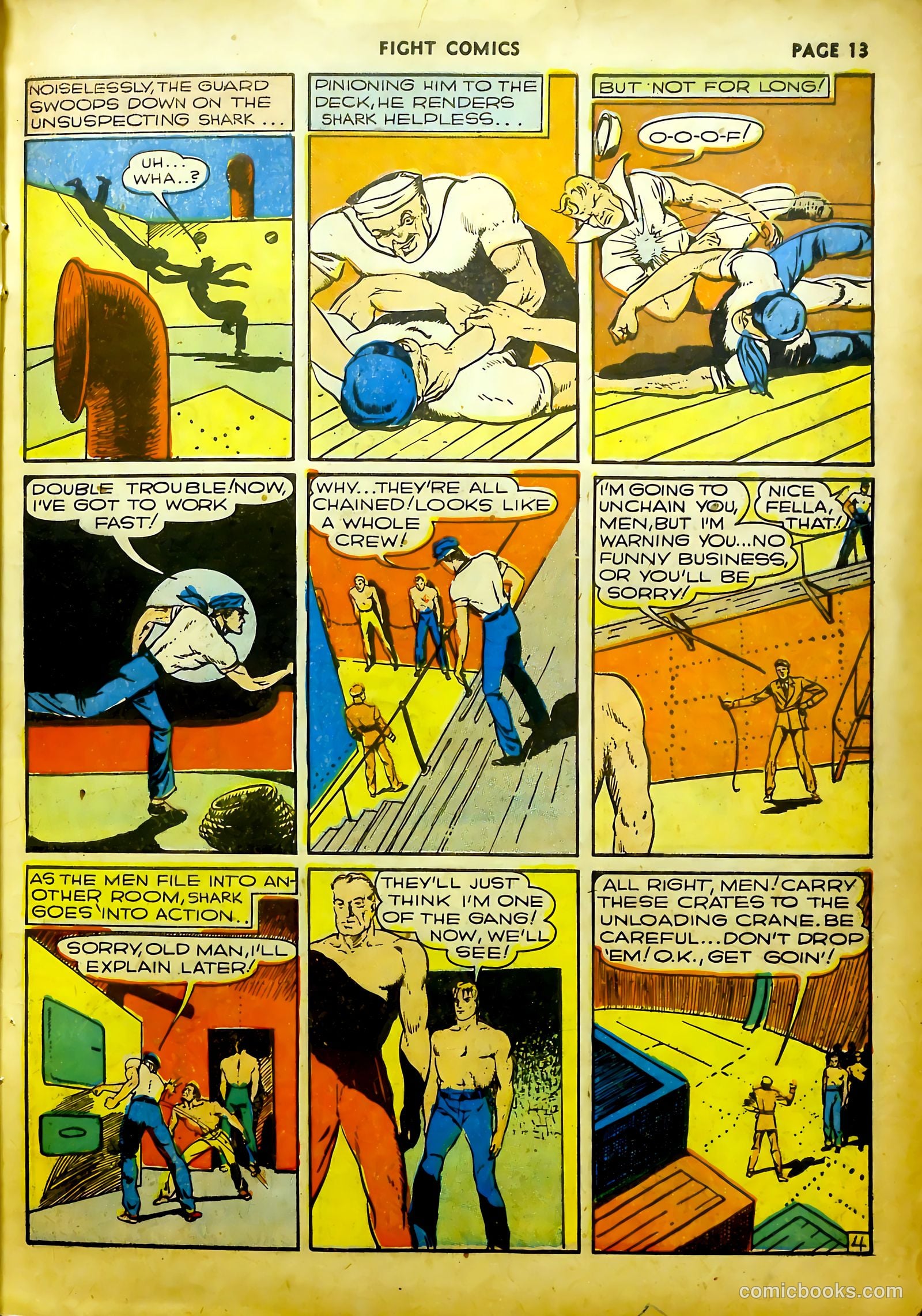 Fight Comics #11 (1941) — page 15 of 68