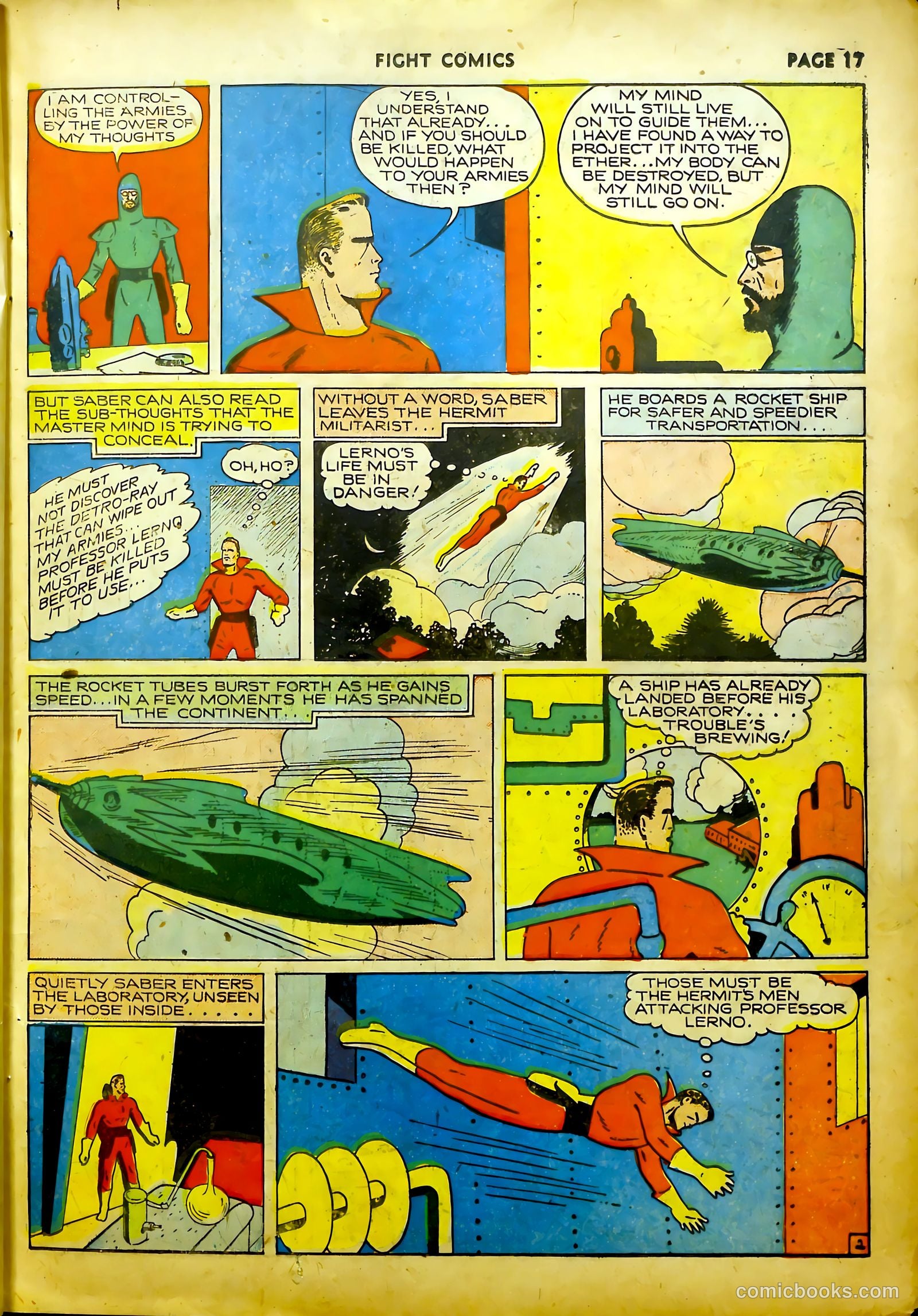 Fight Comics #11 (1941) — page 19 of 68
