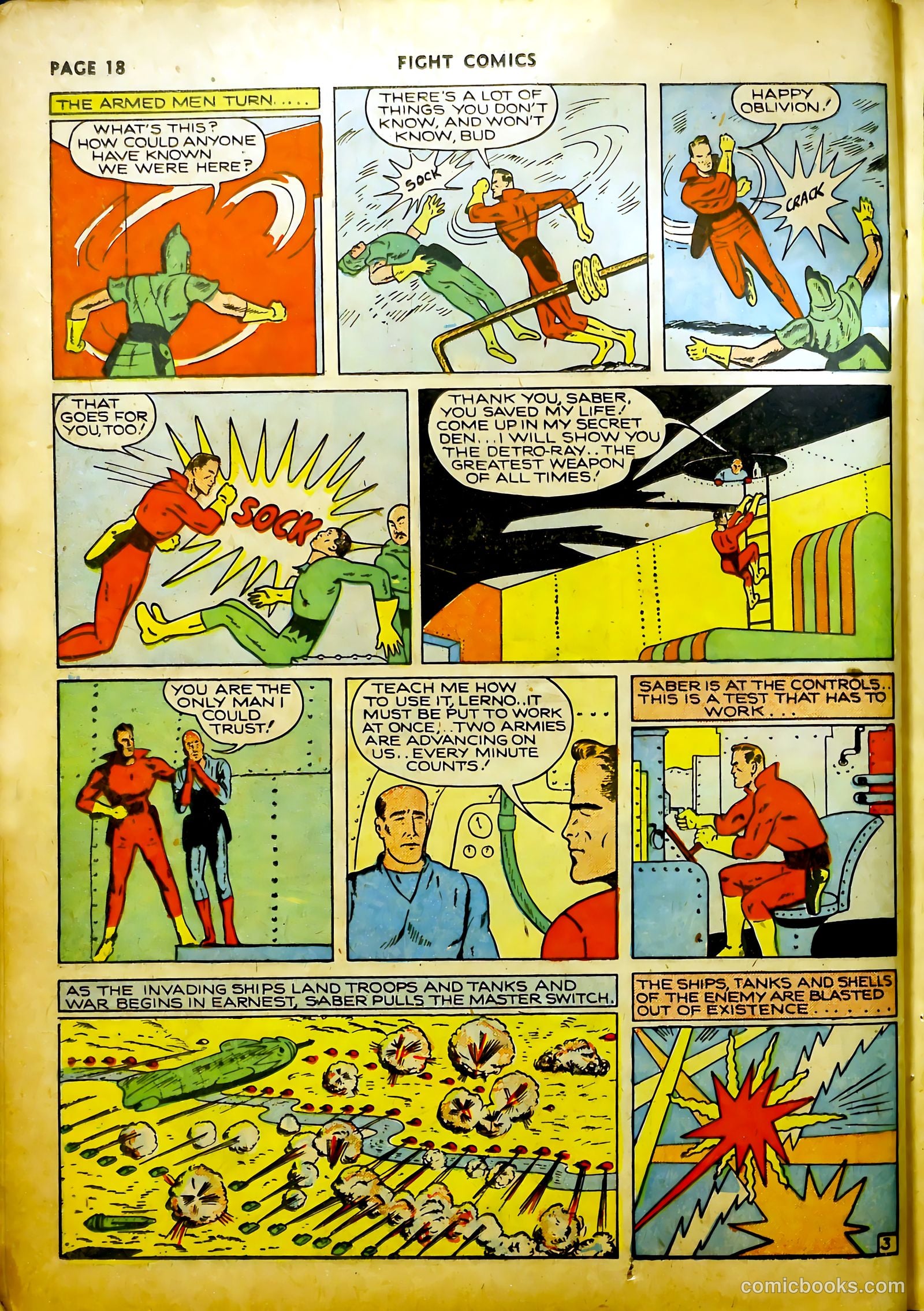Fight Comics #11 (1941) — page 20 of 68