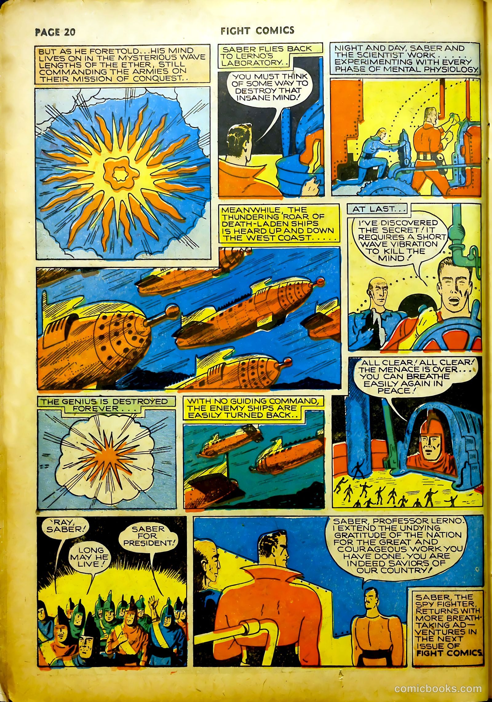 Fight Comics #11 (1941) — page 22 of 68