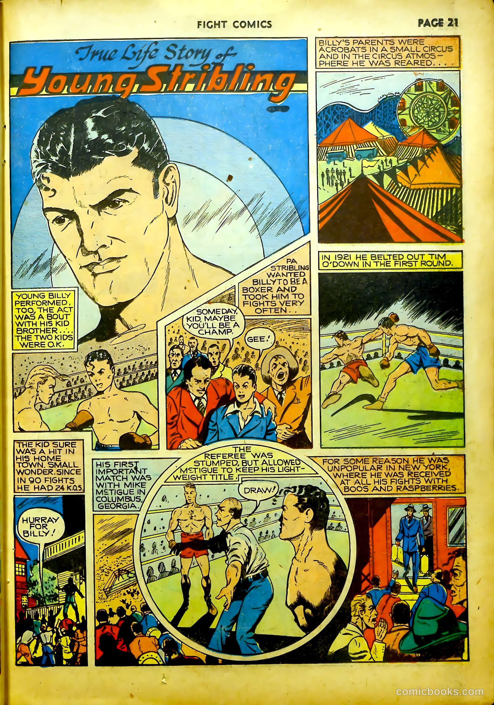 Fight Comics #11 (1941) — page 23 of 68