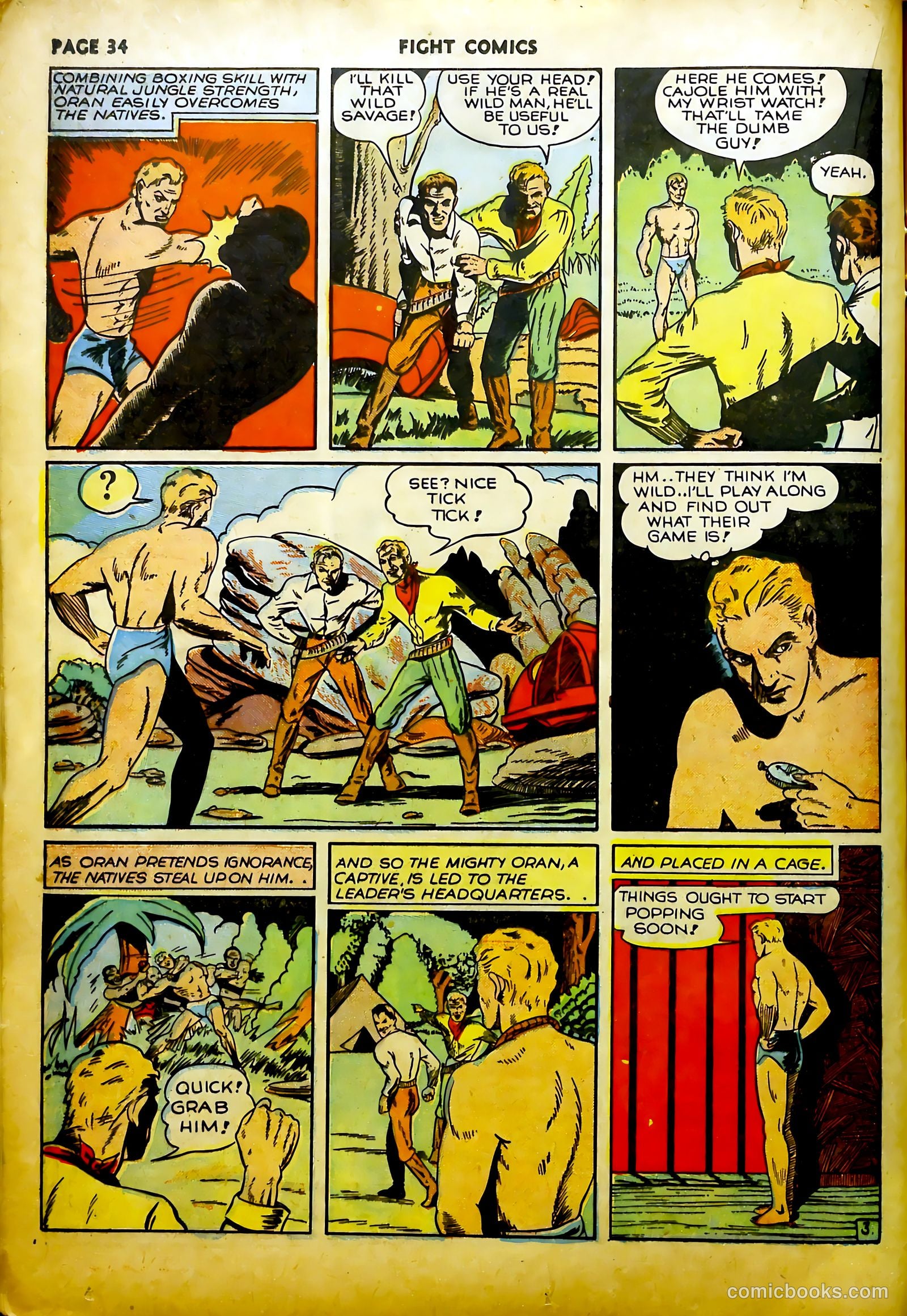 Fight Comics #11 (1941) — page 36 of 68