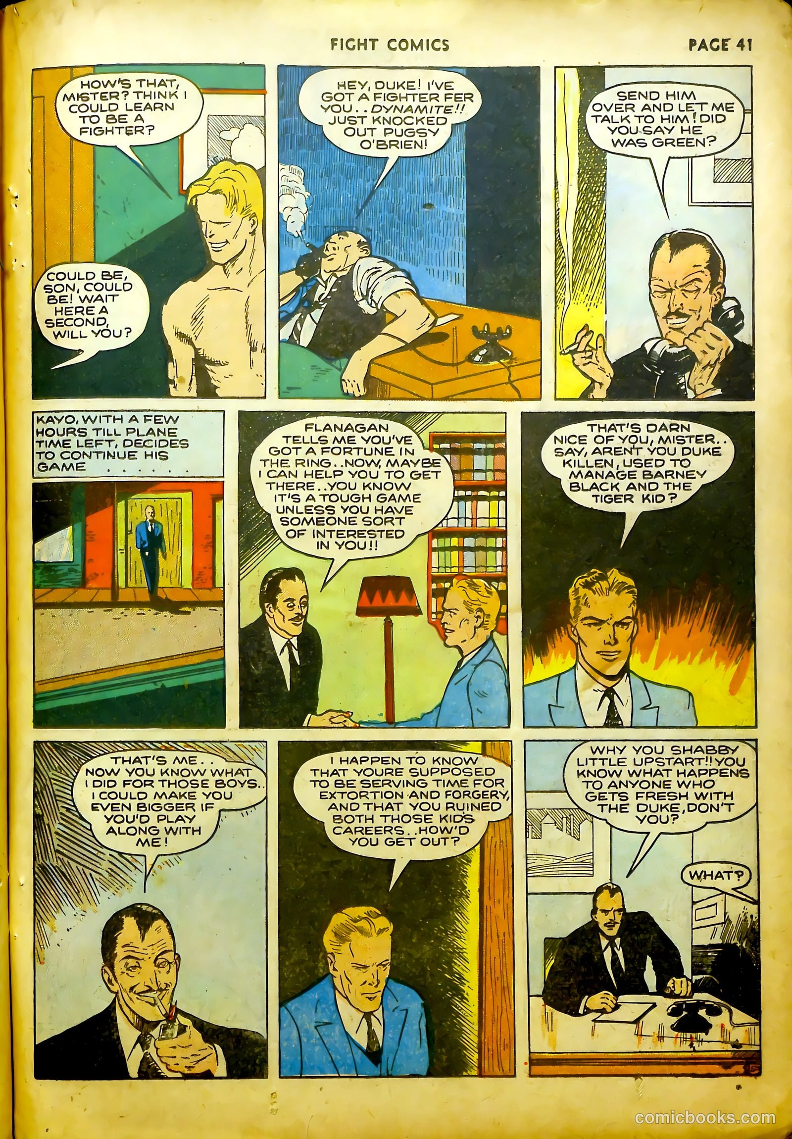 Fight Comics #11 (1941) — page 43 of 68