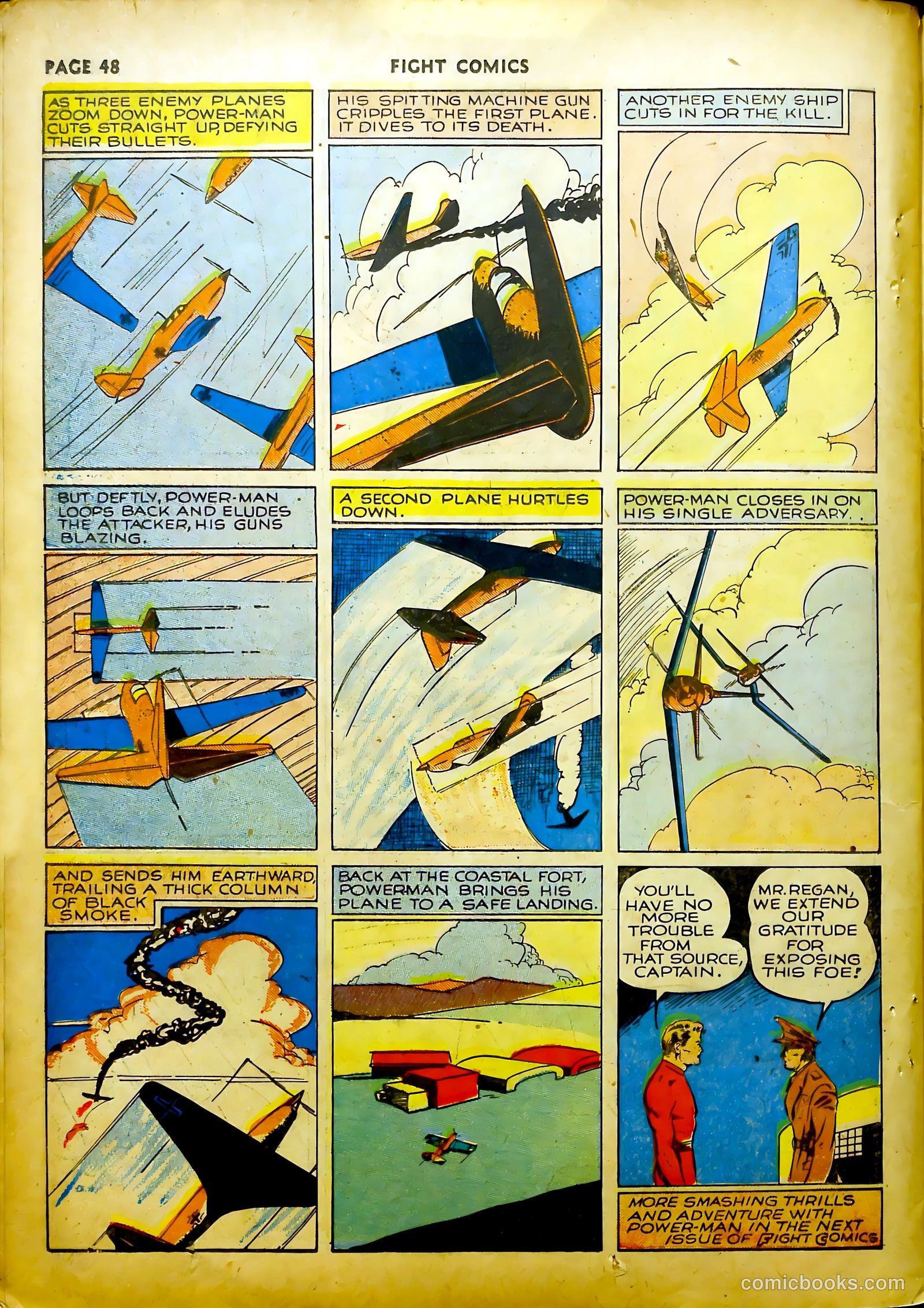 Fight Comics #11 (1941) — page 50 of 68
