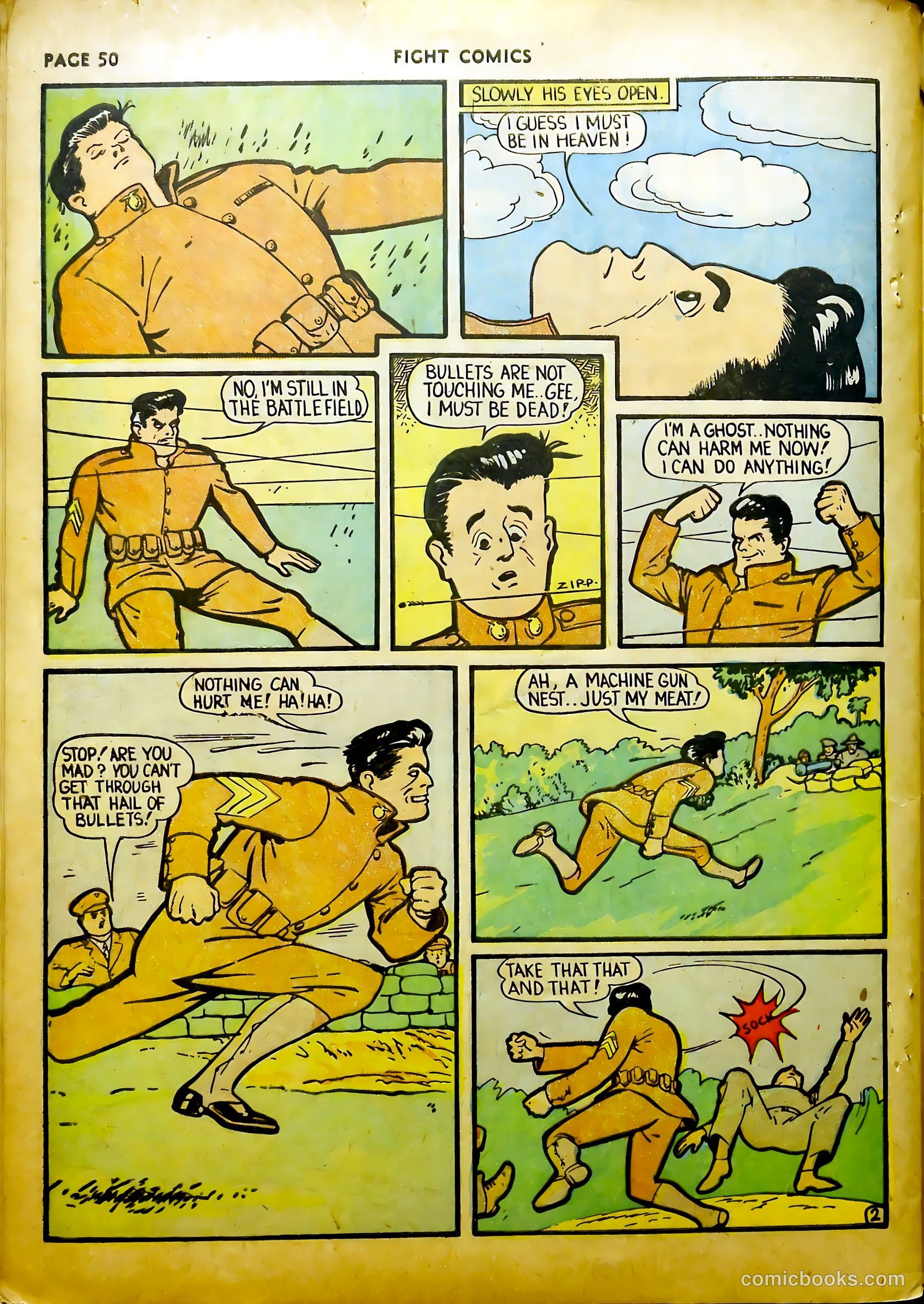 Fight Comics #11 (1941) — page 52 of 68