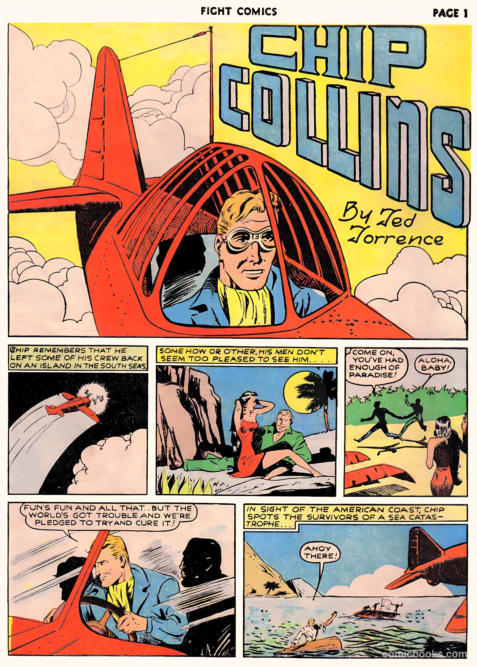 Fight Comics #12 (1941) — page 3 of 68