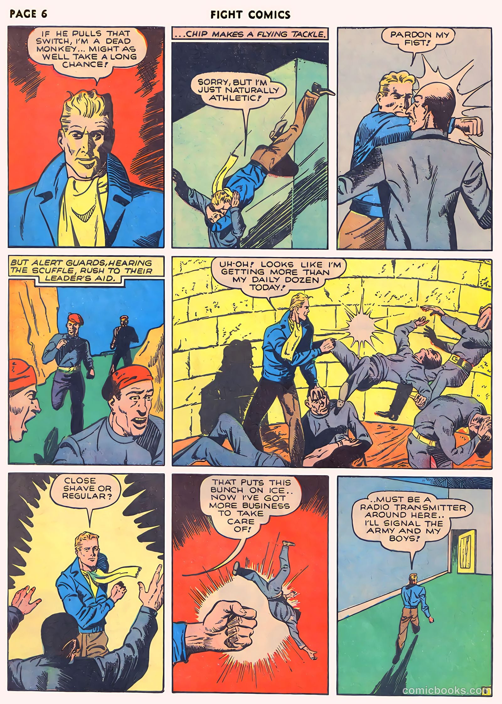Fight Comics #12 (1941) — page 8 of 68