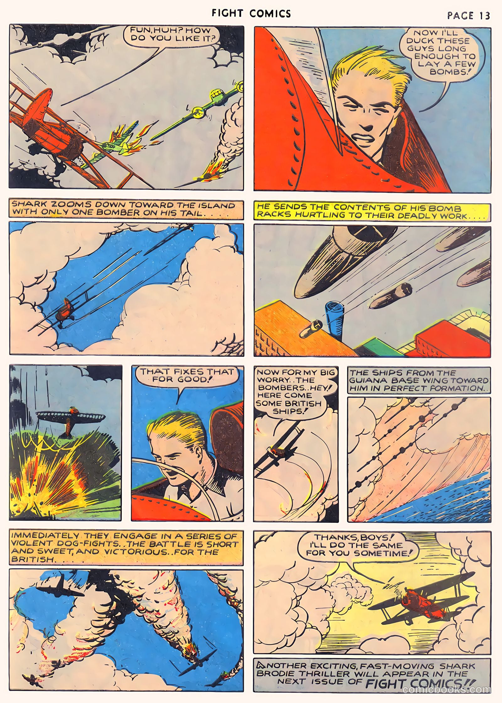 Fight Comics #12 (1941) — page 15 of 68