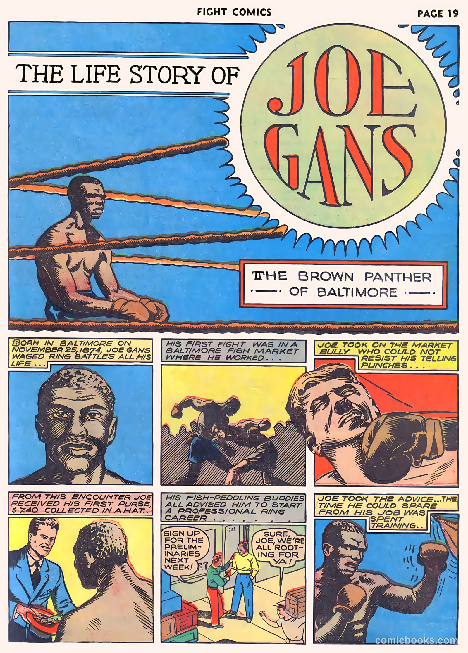 Fight Comics #12 (1941) — page 21 of 68