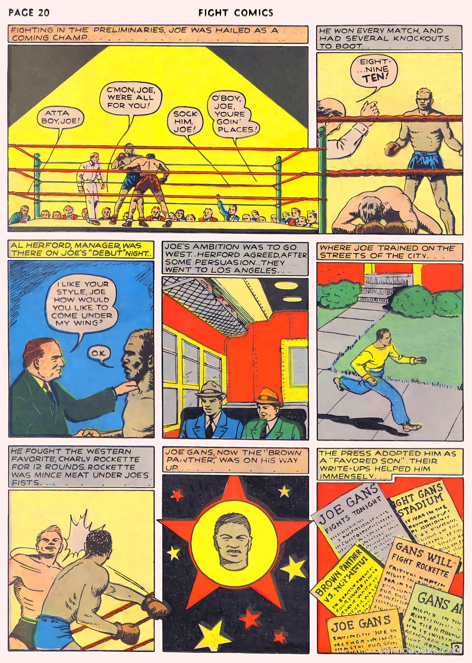 Fight Comics #12 (1941) — page 22 of 68