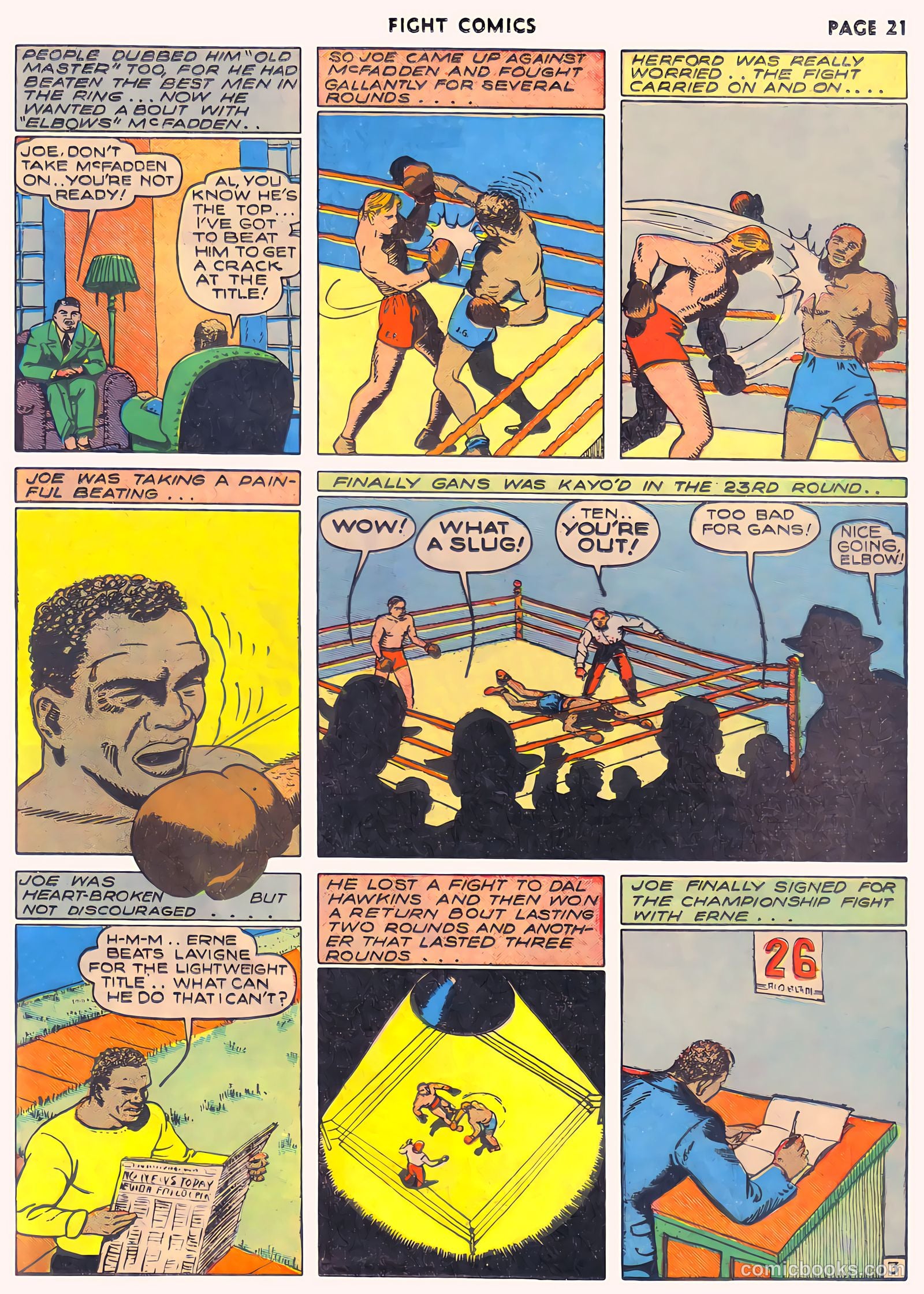 Fight Comics #12 (1941) — page 23 of 68