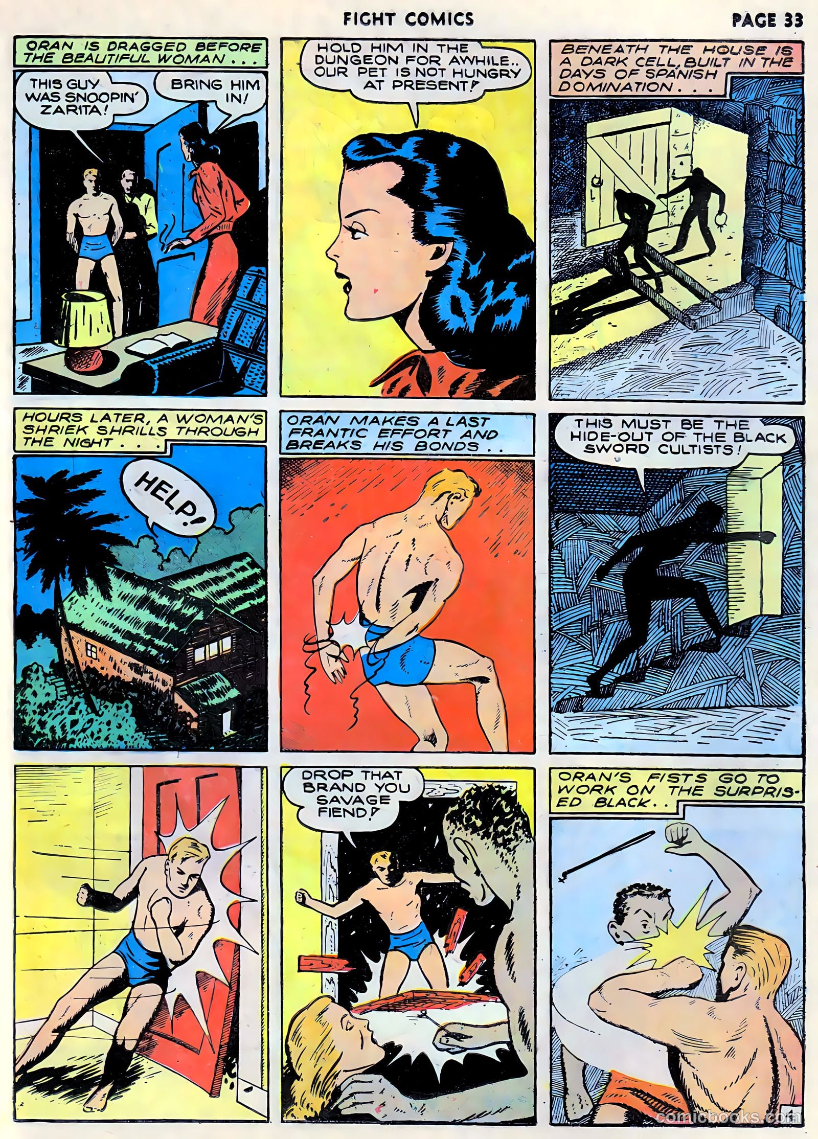 Fight Comics #12 (1941) — page 35 of 68