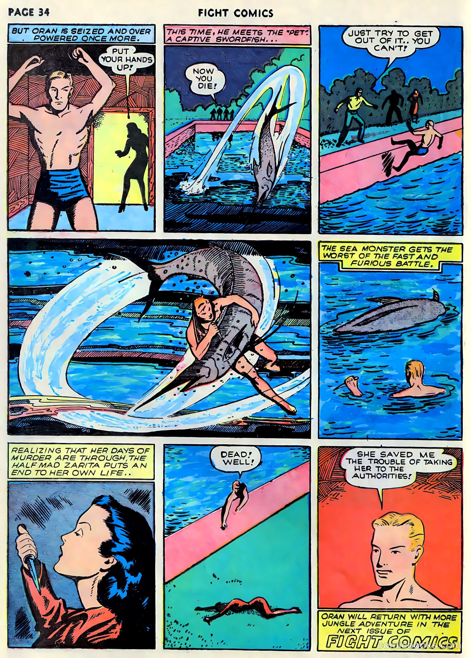 Fight Comics #12 (1941) — page 36 of 68