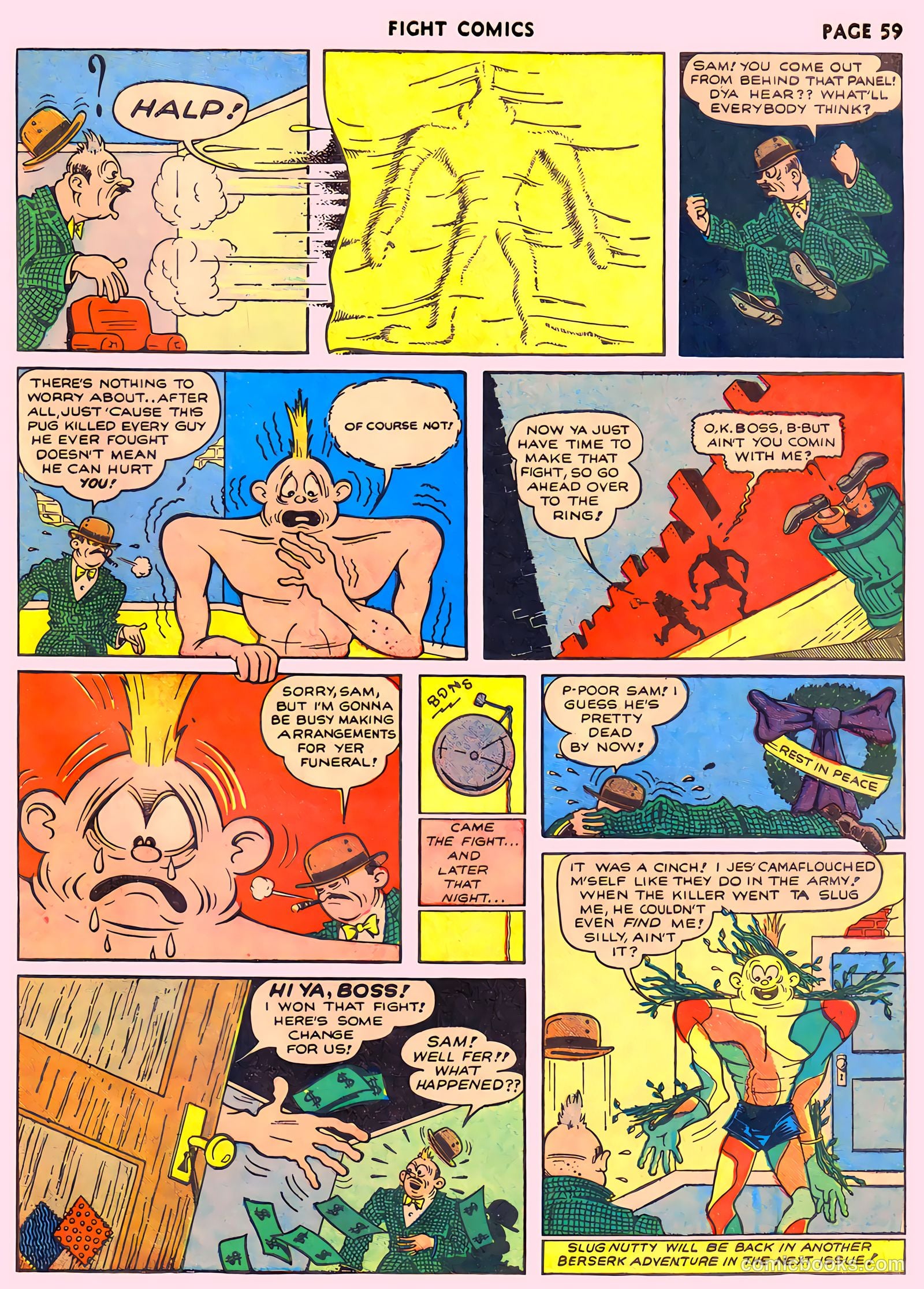 Fight Comics #12 (1941) — page 61 of 68