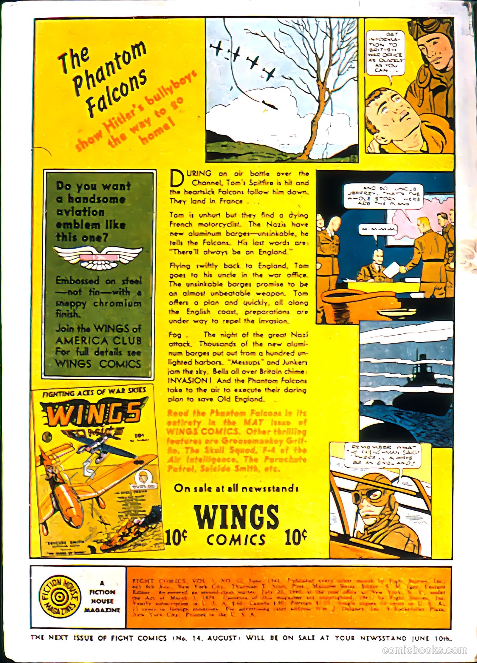 Fight Comics #13 (1941) — page 3 of 68