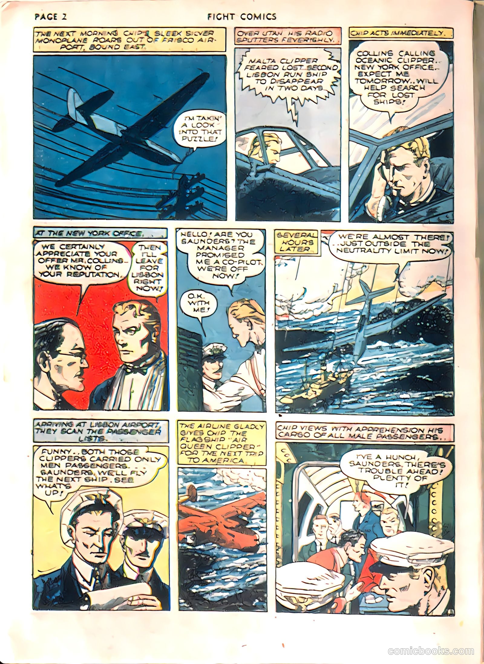 Fight Comics #13 (1941) — page 5 of 68