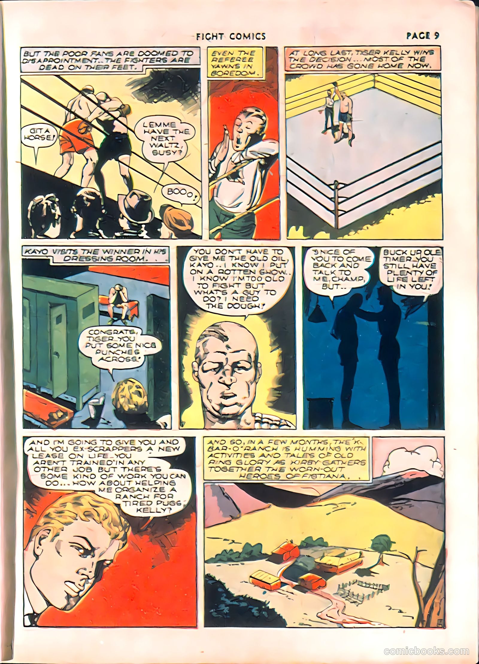 Fight Comics #13 (1941) — page 12 of 68