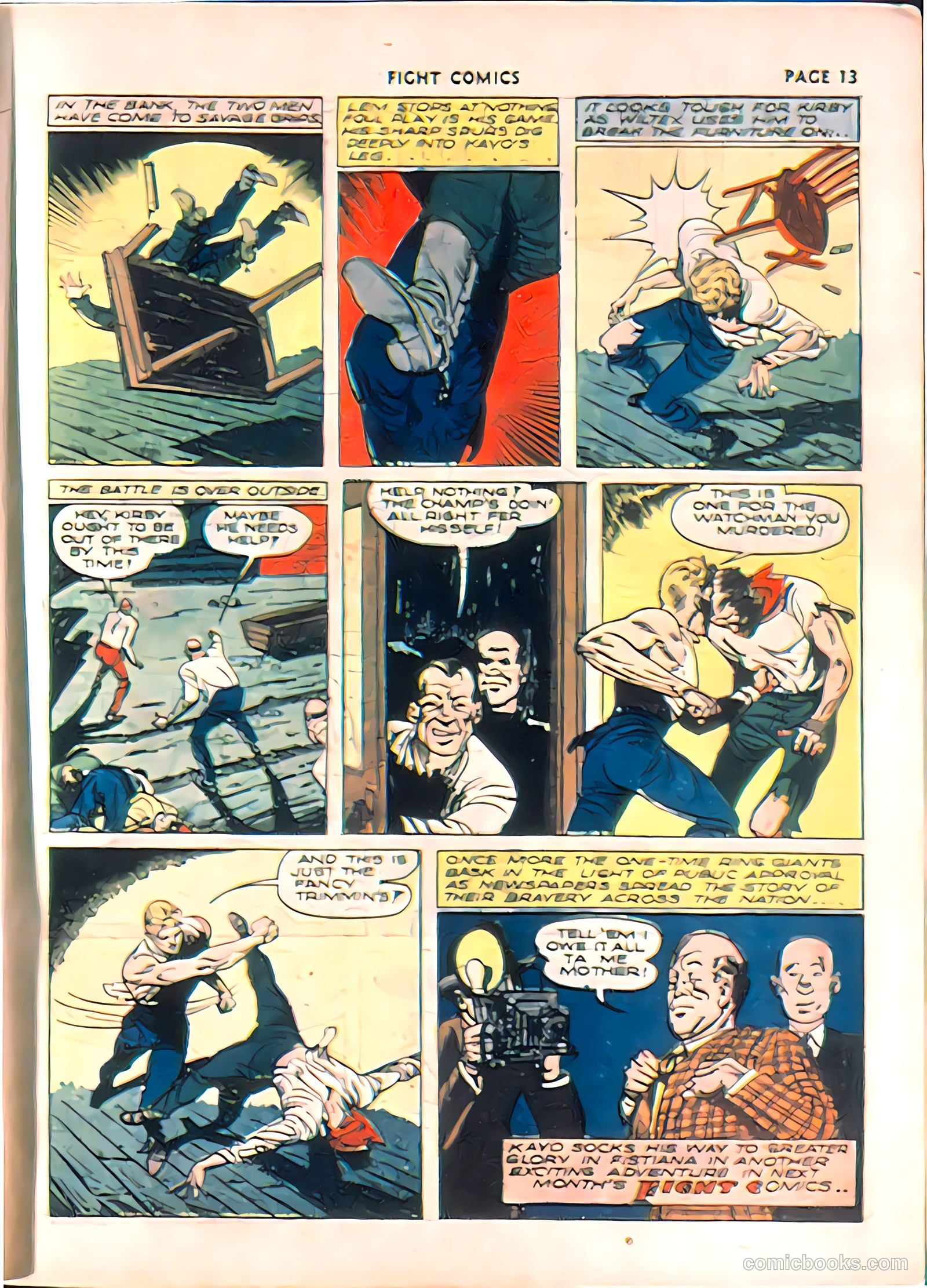 Fight Comics #13 (1941) — page 16 of 68